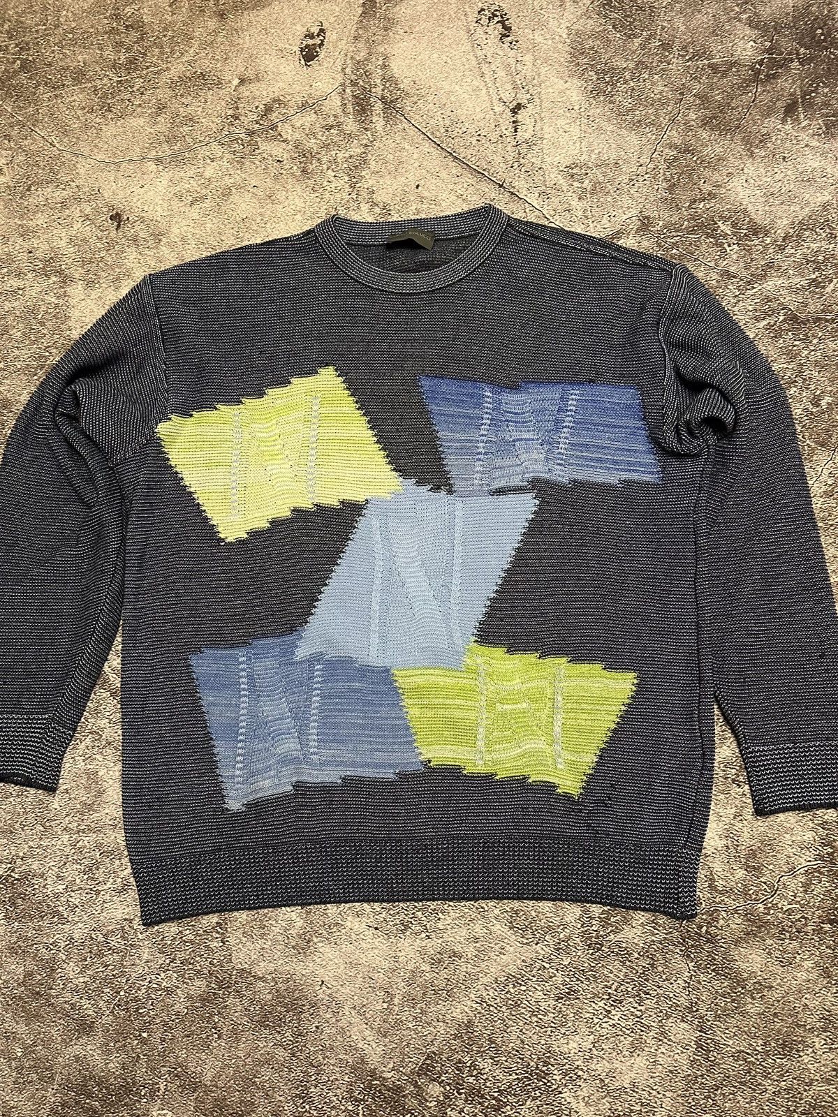 Carlo Colucci Carlo Colucci vintage rare sweatshirt Size L Size US L / EU 52-54 / 3 - 1 Thumbnail