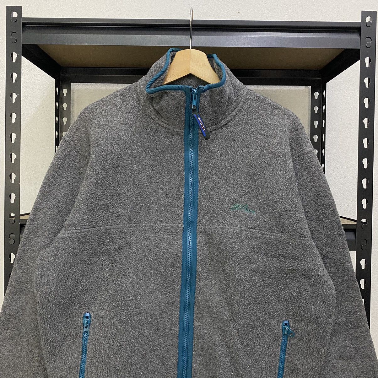 L.L. Bean × Vintage Vintage LL Bean Fleece Full Zip 90s❗️ Size US M / EU 48-50 / 2 - 2 Thumbnail