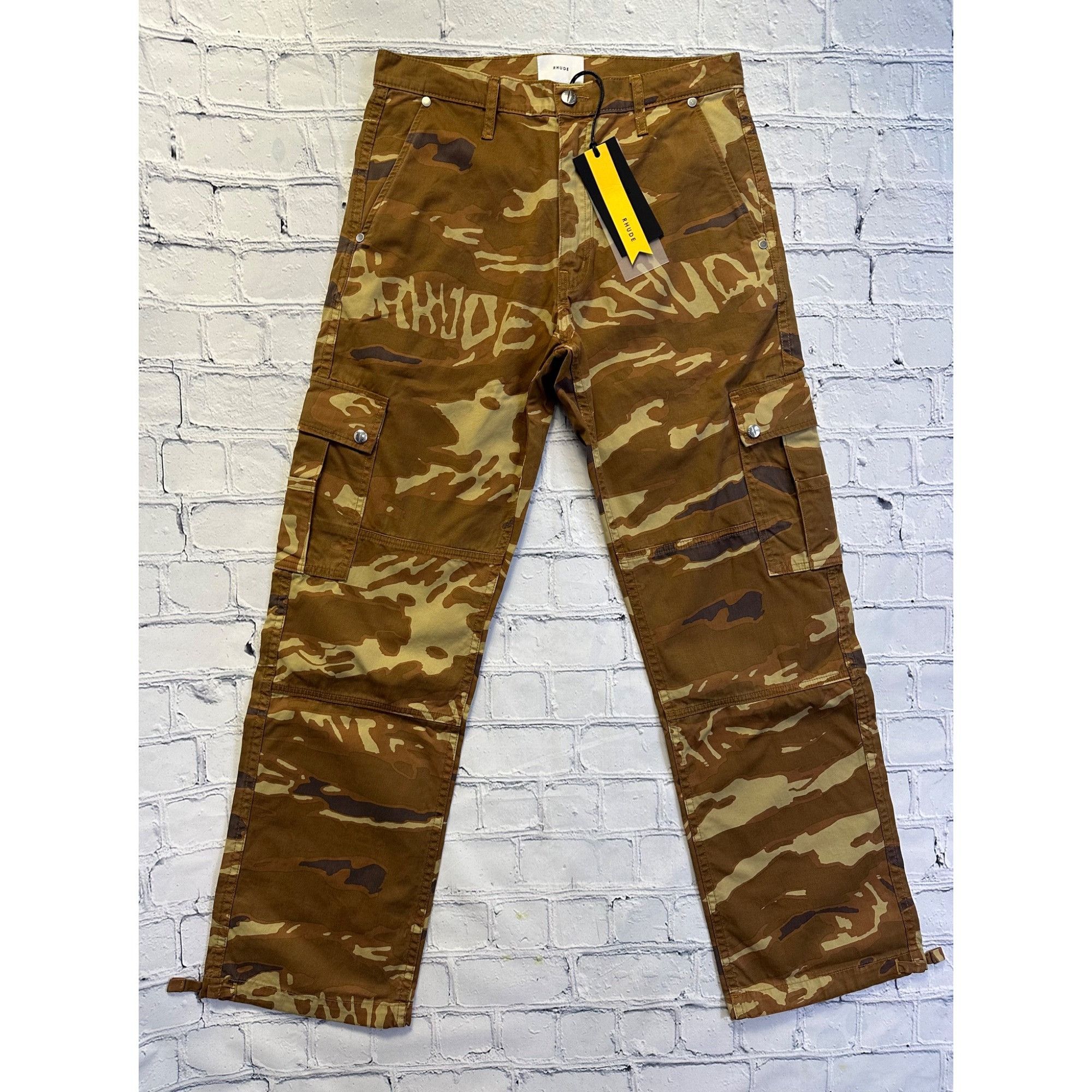 image of Rhude Tiger Camo Cargo Pant, Men's (Size 36)