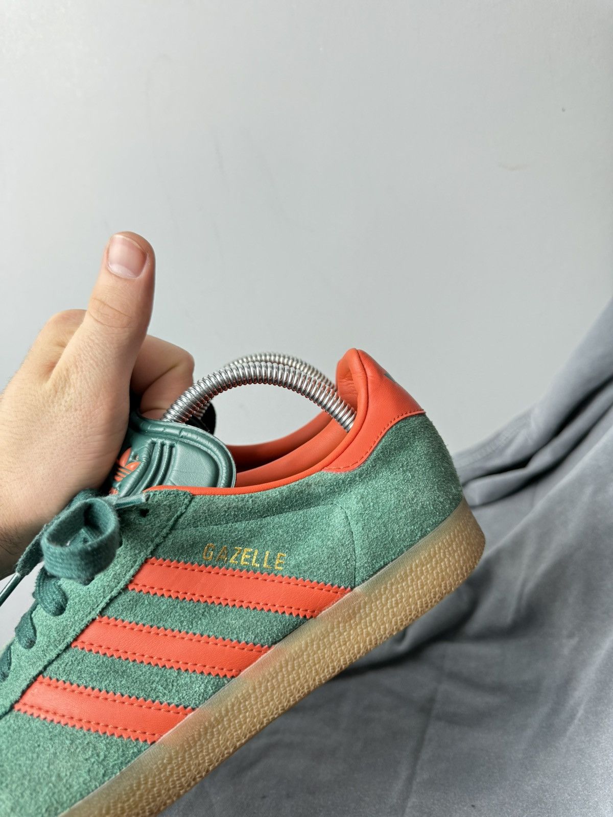 Adidas Vintage Style Adidas Gazelle Low Top Suede Trainers Sneakers Size US 6 / EU 39 - 7 Thumbnail