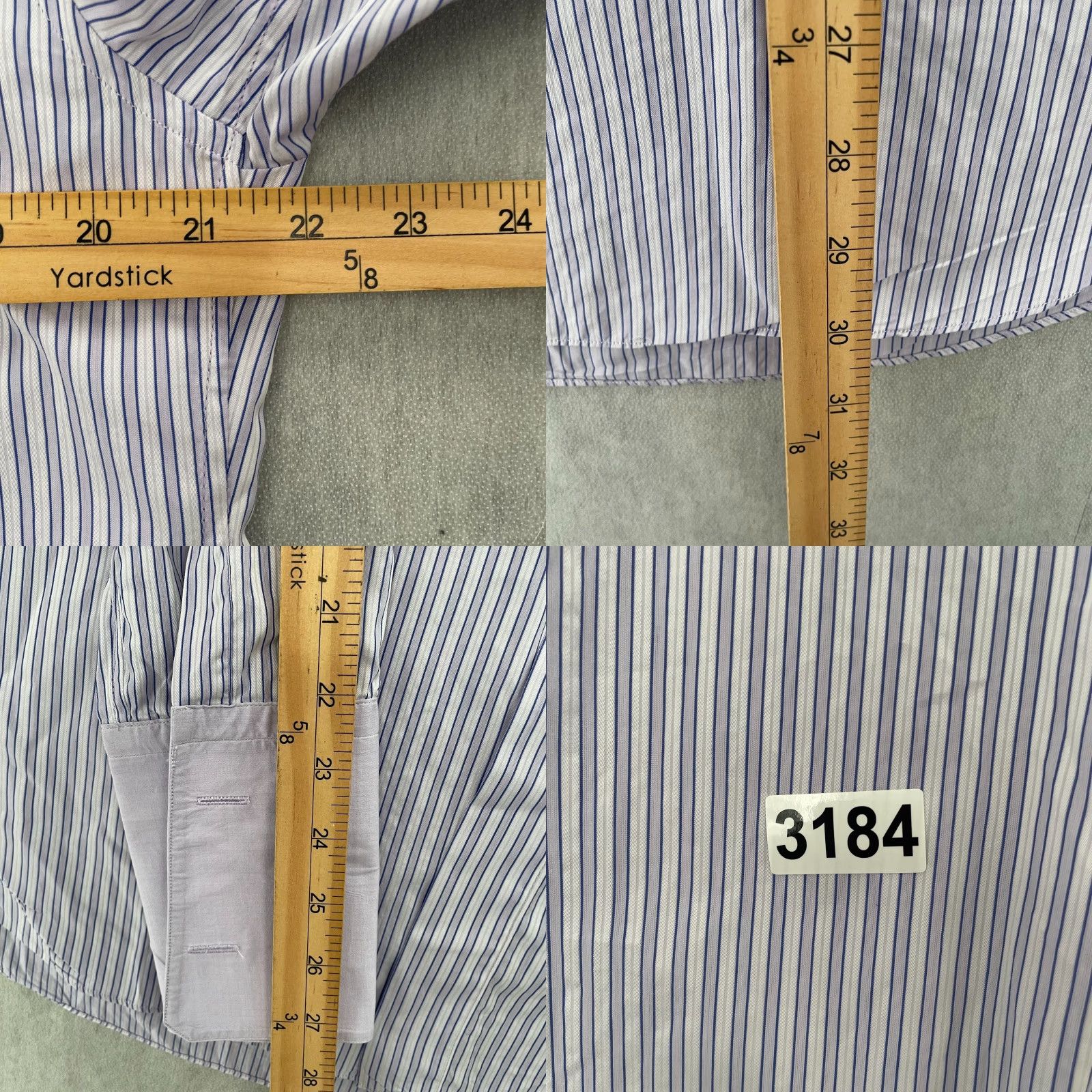 Stefano Ricci Stefano Ricci Dress Shirt Adult 16.5/42 Purple French Cuffs Luxury Mens Shirt Size 46R - 8 Thumbnail
