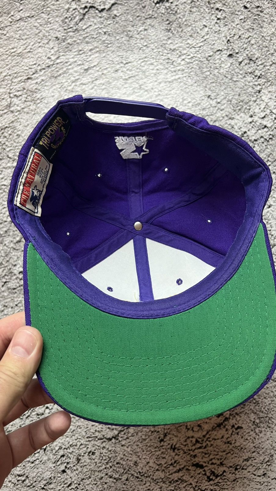 Starter VTG 90’s Minnesota Vikings NFL starter tri power hat Size ONE SIZE - 5 Thumbnail