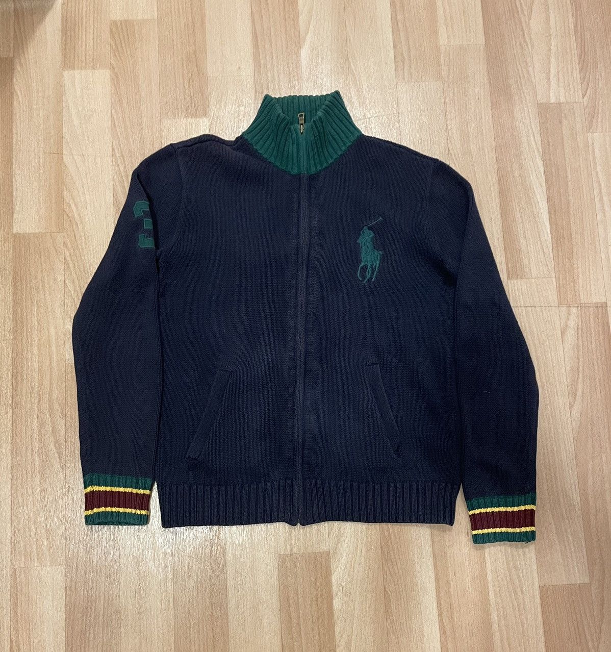 Polo Ralph Lauren Polo Ralph Lauren Boys Rugby Sweater Size US M / EU 48-50 / 2 - 1 Thumbnail