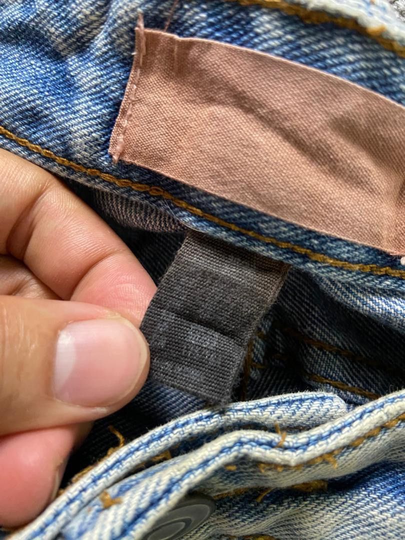 Japanese Brand Japanese Brand Distressed Ripped Denim Jeans (186) Size US 32 / EU 48 - 6 Thumbnail