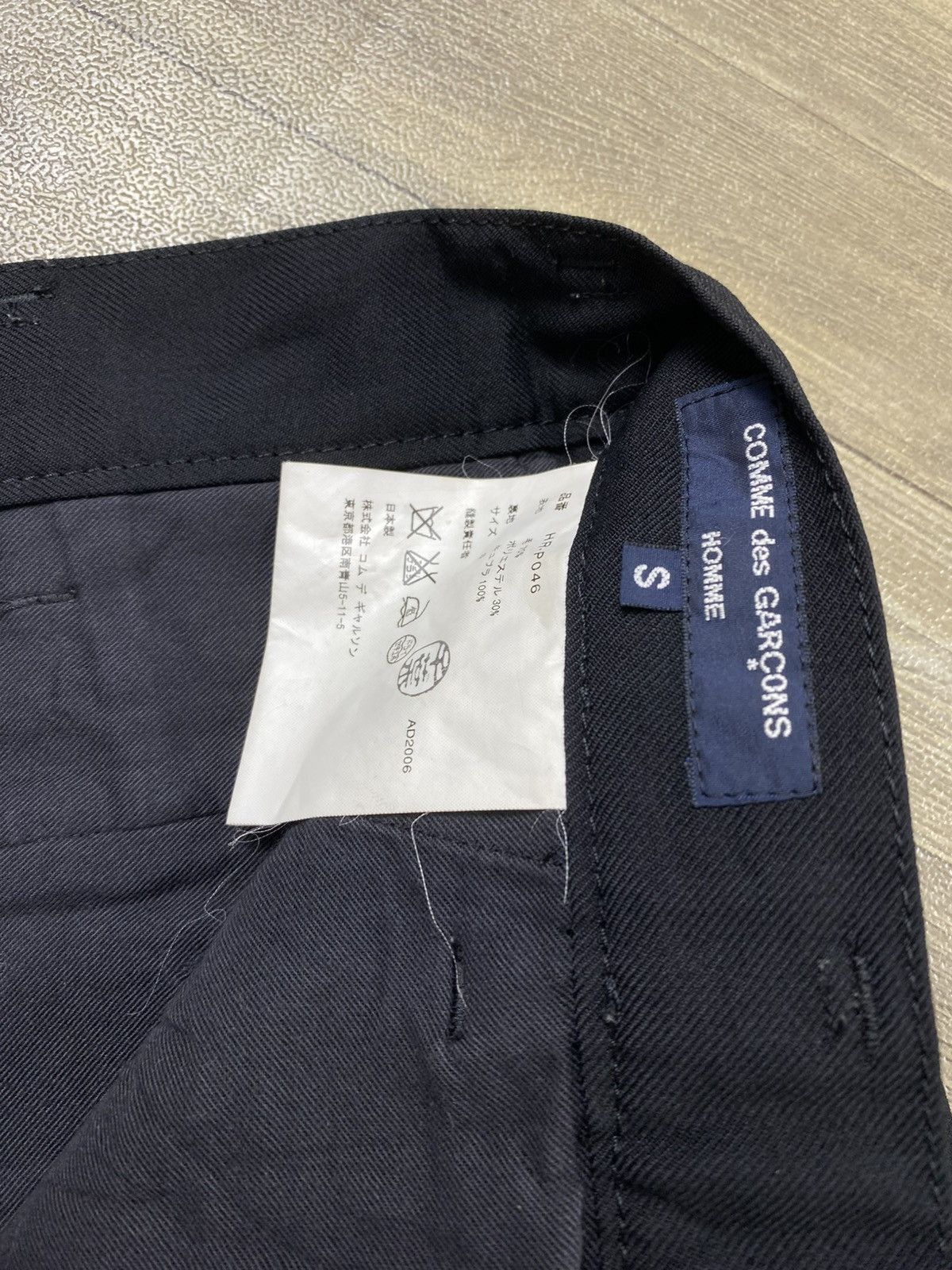 Comme des Garcons Homme AD2006 Vintage Comme Des Garcons Homme CDG Casual Pants Size US 30 / EU 46 - 7 Thumbnail