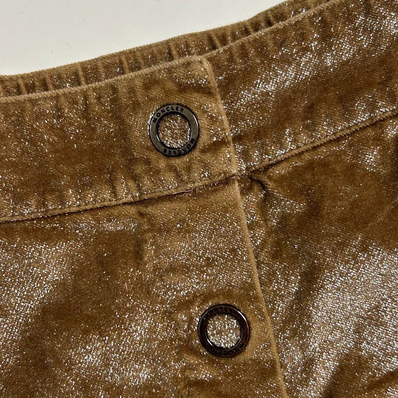 Moncler Moncler Glitter Tobaco Gonna Skirt Size 25" / US 0 / IT 36 - 18 Thumbnail