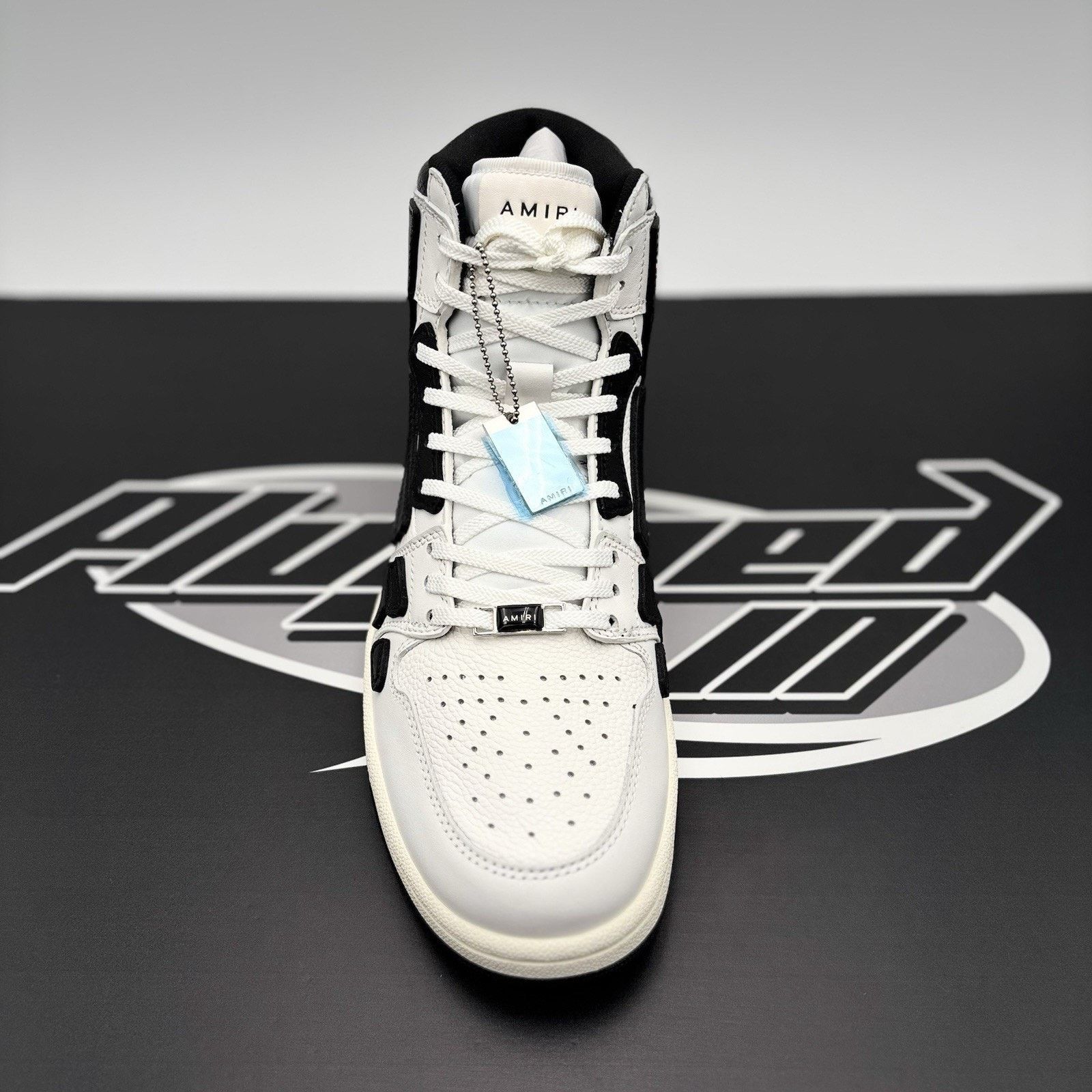 Amiri Amiri Skel High Top Sneakers ' Black, White ' | NEW! Size US 9 / EU 42 - 5 Thumbnail