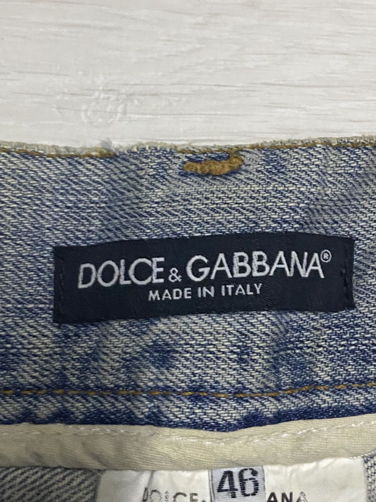 Dolce & Gabbana Dolce & Gabbana Mud Wash Paints Splatter Distressed Jeans Size US 34 / EU 50 - 19 Thumbnail
