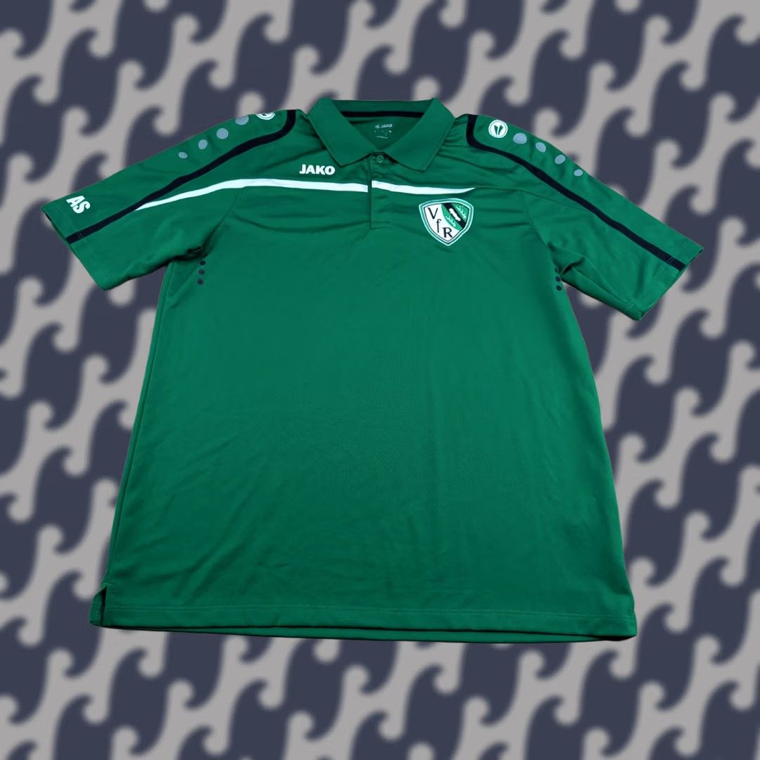 Vintage JAKO Shirt Adult M Football Green Jako VfR Stockach 09 Jersey 2007 Short Sleeve Pullover Round Neck Athletic Quick Dry Sports Men Size US M / EU 48-50 / 2 - 1 Thumbnail