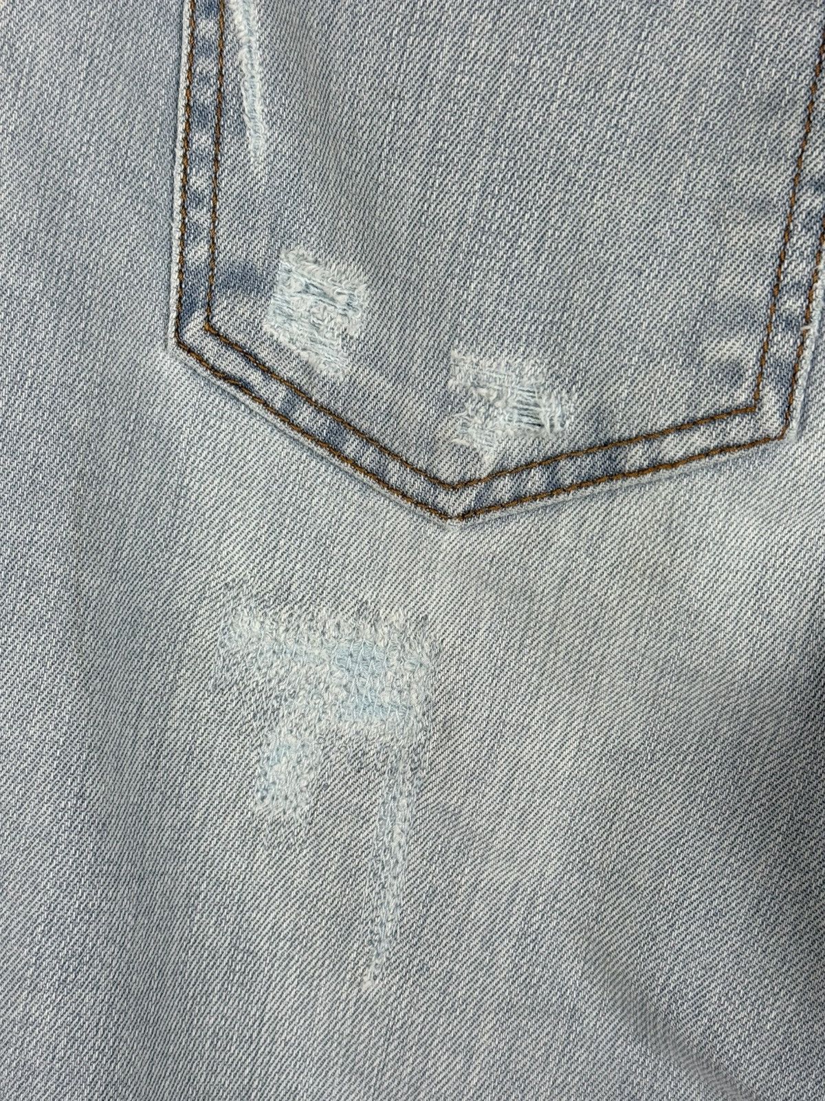 Just Cavalli Vintage Just Cavalli 2001 Horse Tattoo Printed Jeans Size 30 Size 31" - 12 Thumbnail