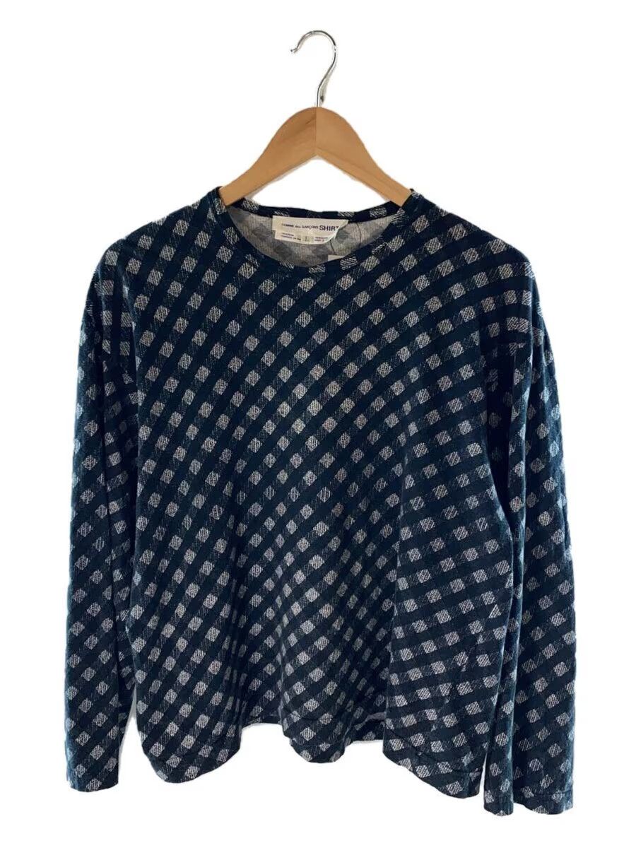 Comme des Garcons × Comme des Garcons SHIRT Check Pattern Long Sleeve Tee Size US L / EU 52-54 / 3 - 1 Thumbnail