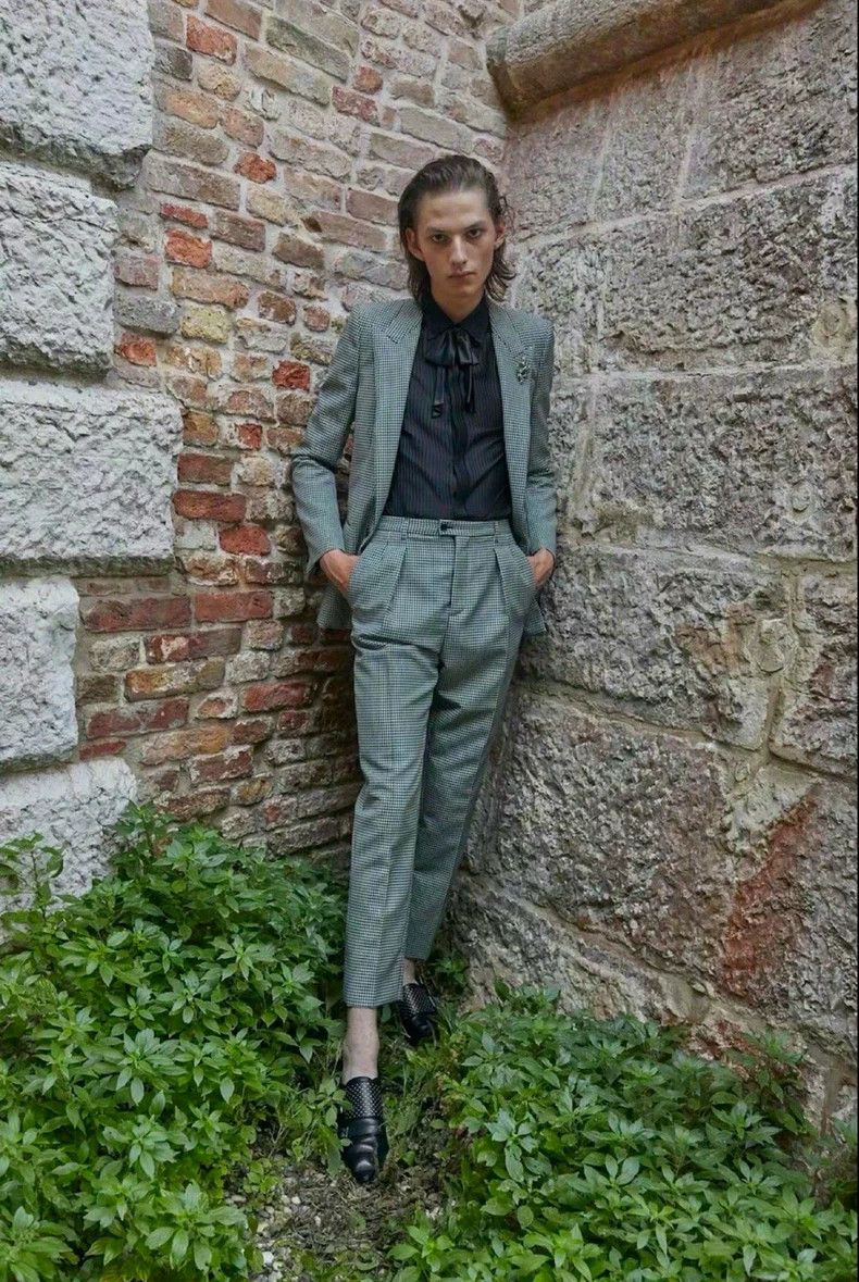 Saint Laurent Paris Saint Laurent Paris size US 46 Spring/Summer 22 Houndstoot Size US 30 / EU 46 - 8 Thumbnail
