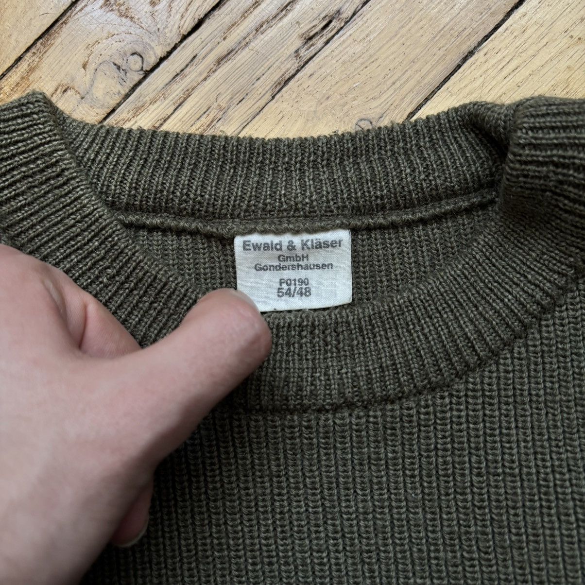 Other Last Drop‼️ Vintage 90’s Army Nylon Pocket Knit Sweater Size US L / EU 52-54 / 3 - 4 Thumbnail