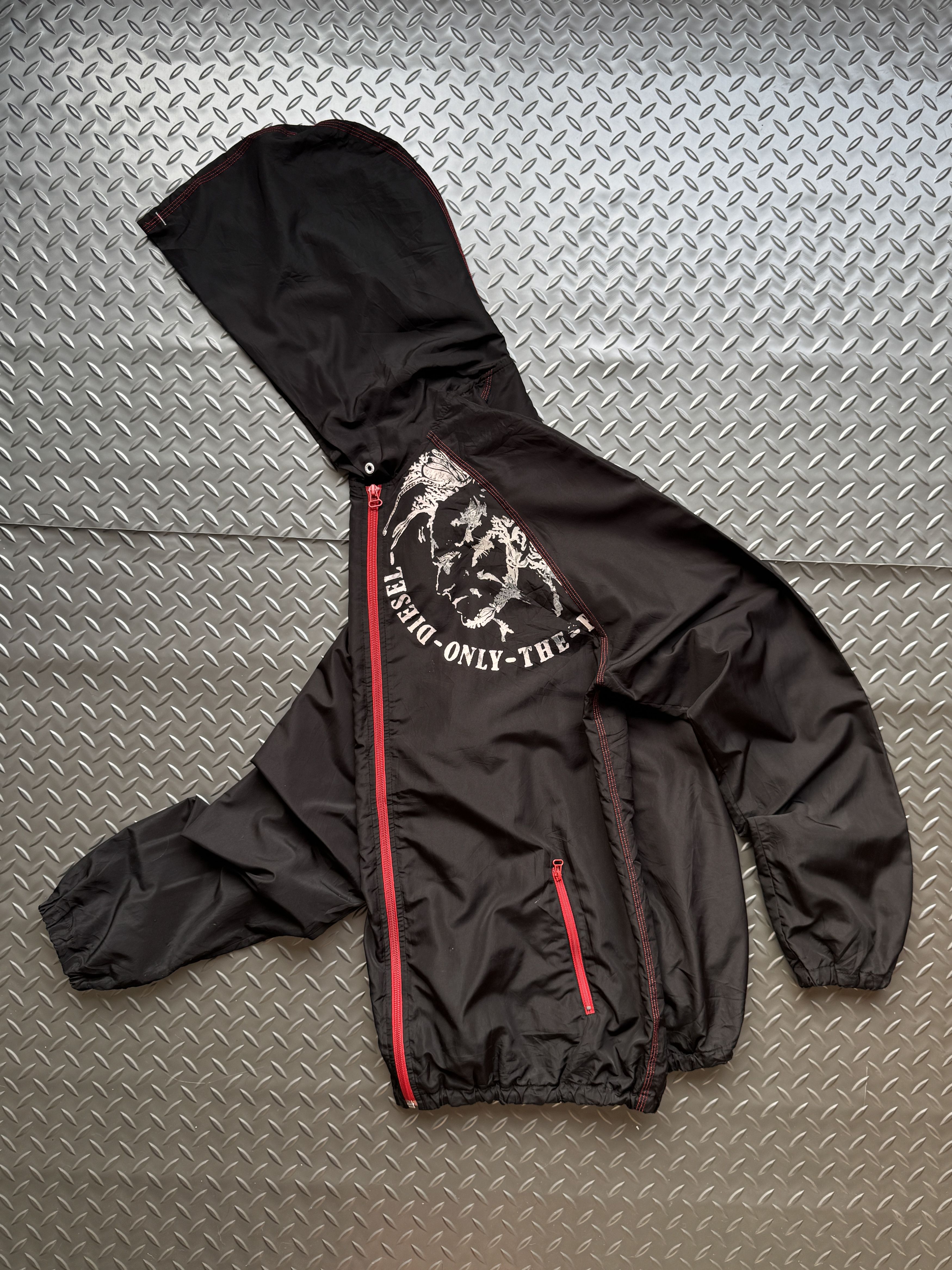 Diesel Diesel Graphic Hooded Jacket – Y2K Archive Size US L / EU 52-54 / 3 - 5 Thumbnail