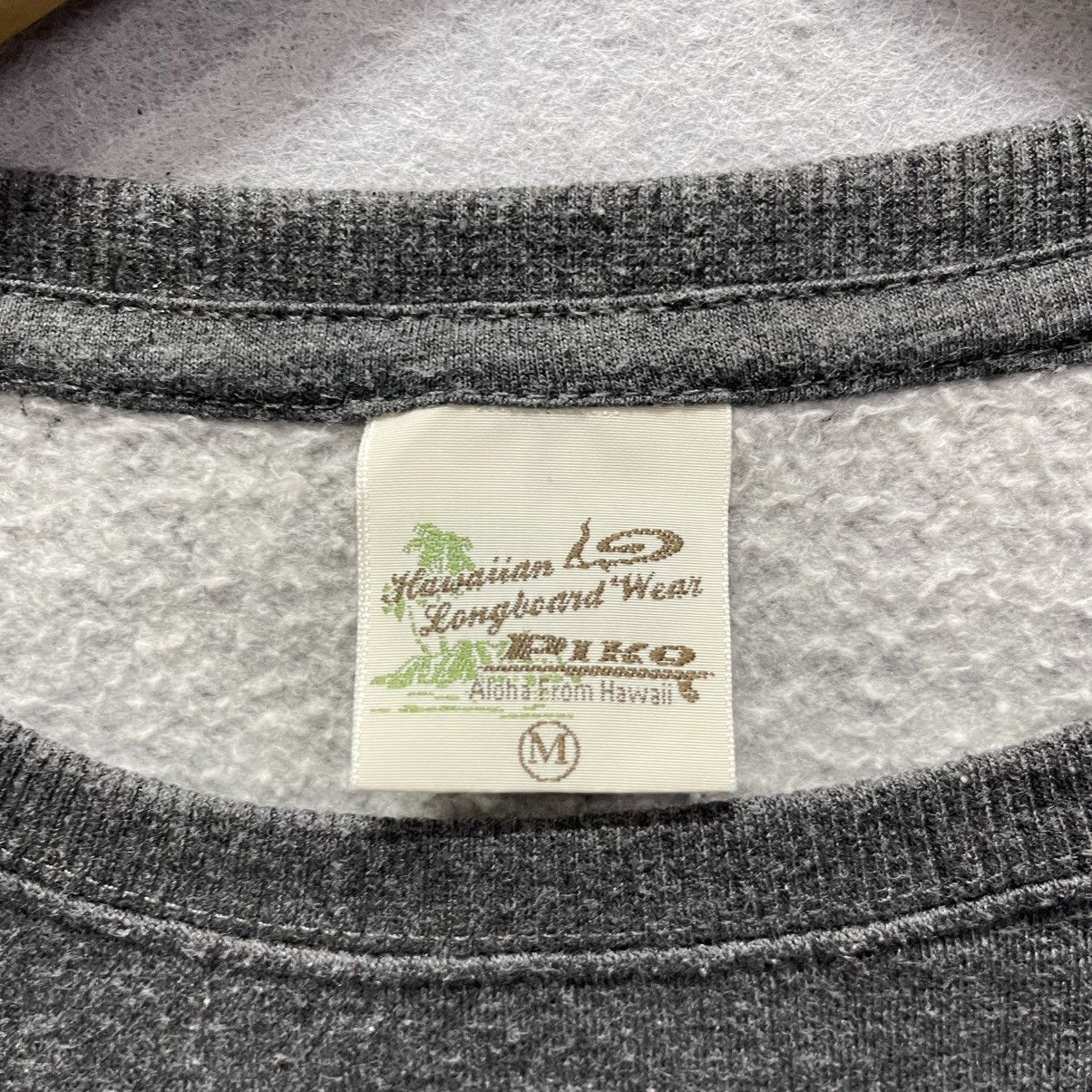 Vintage 1990s Piko Surf Hawaiian Longboard Wear Sweatshirt Size US M / EU 48-50 / 2 - 7 Thumbnail