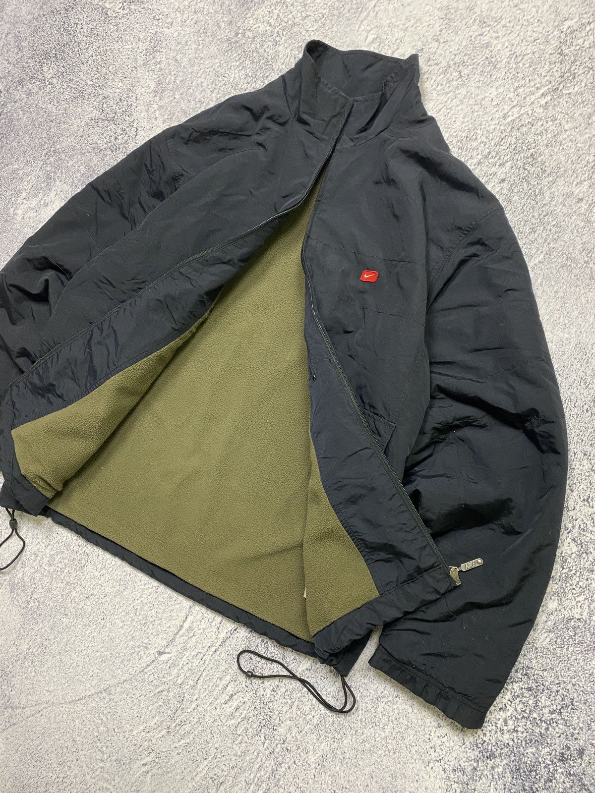 Nike × Vintage Vintage Nike Athletic Logo Swoosh Nylon Jacket Y2k Size US L / EU 52-54 / 3 - 9 Thumbnail