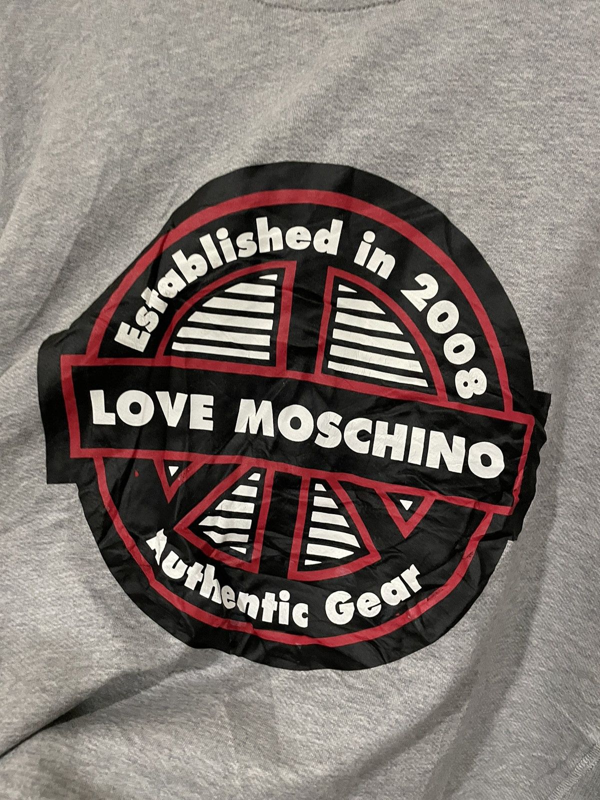 Designer Love Moschino Authentic Gear Jumper Sweater Size US XXL / EU 58 / 5 - 4 Thumbnail