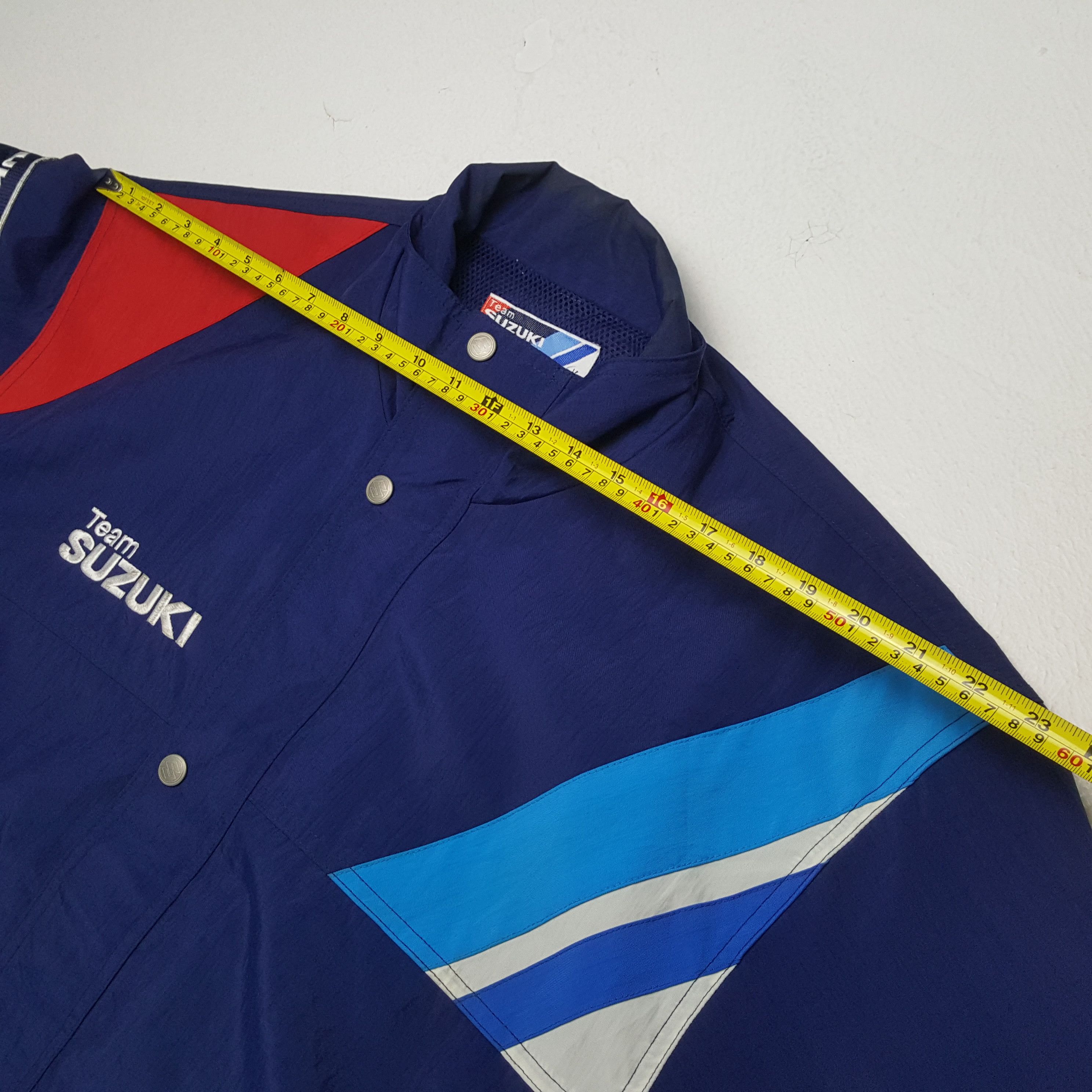 Japanese Brand × Vintage Vintage TEAM SUZUKI Motorcycle Racing Team Jacket Size US XL / EU 56 / 4 - 5 Thumbnail