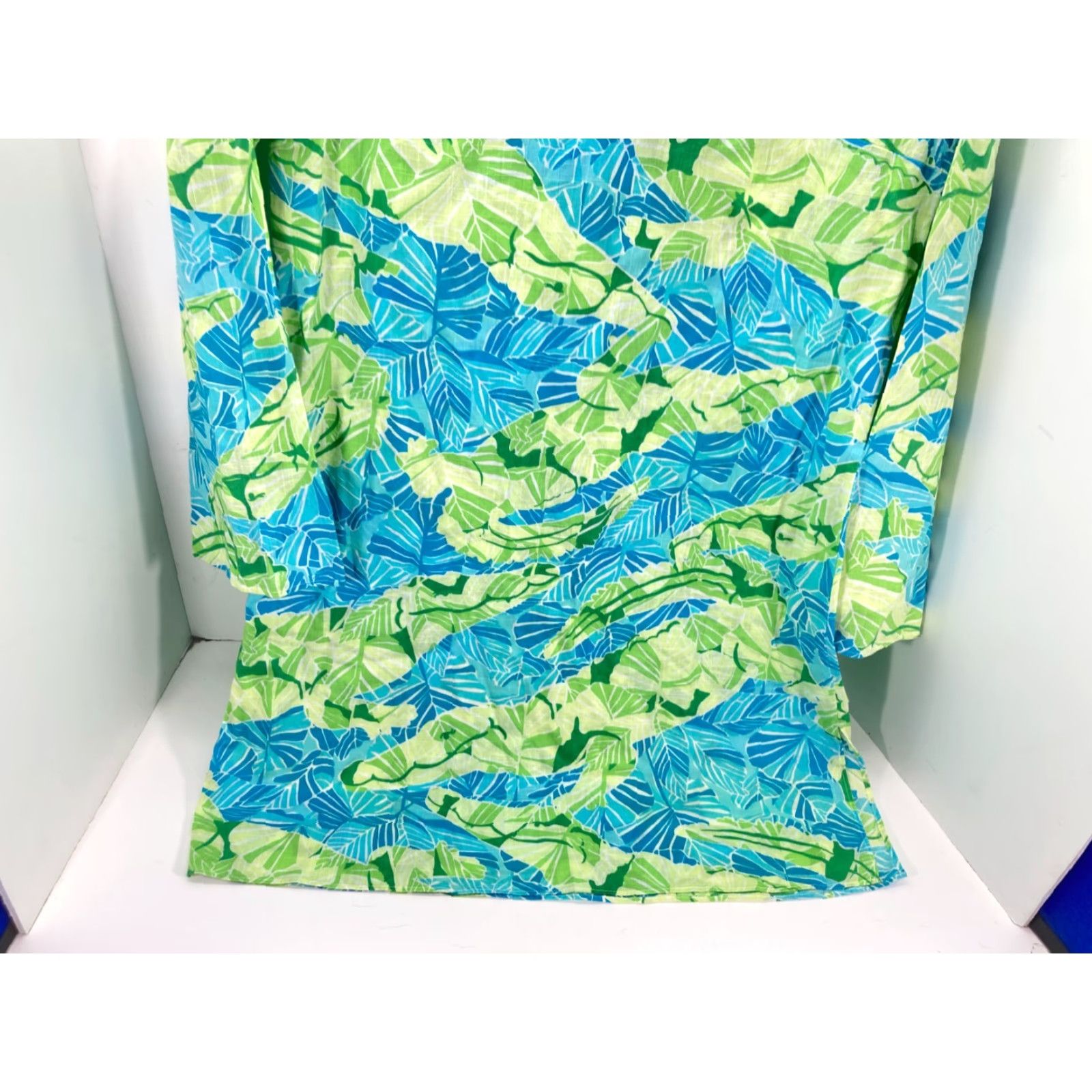Lilly Pulitzer Lilly Pulitzer Tunic Shift Dress Small Multicolor Crocodile 3/4 Sleeve Preppy Size S / US 4 / IT 40 - 3 Thumbnail