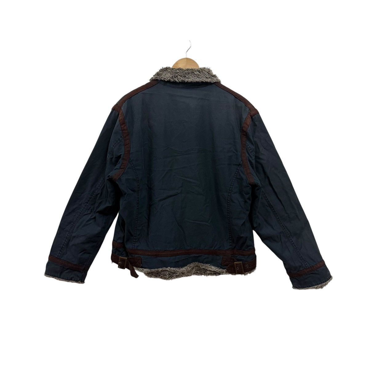 If Six Was Nine SixStar Biker Jacket Faux Fur Japanese Brand Size US L / EU 52-54 / 3 - 3 Thumbnail