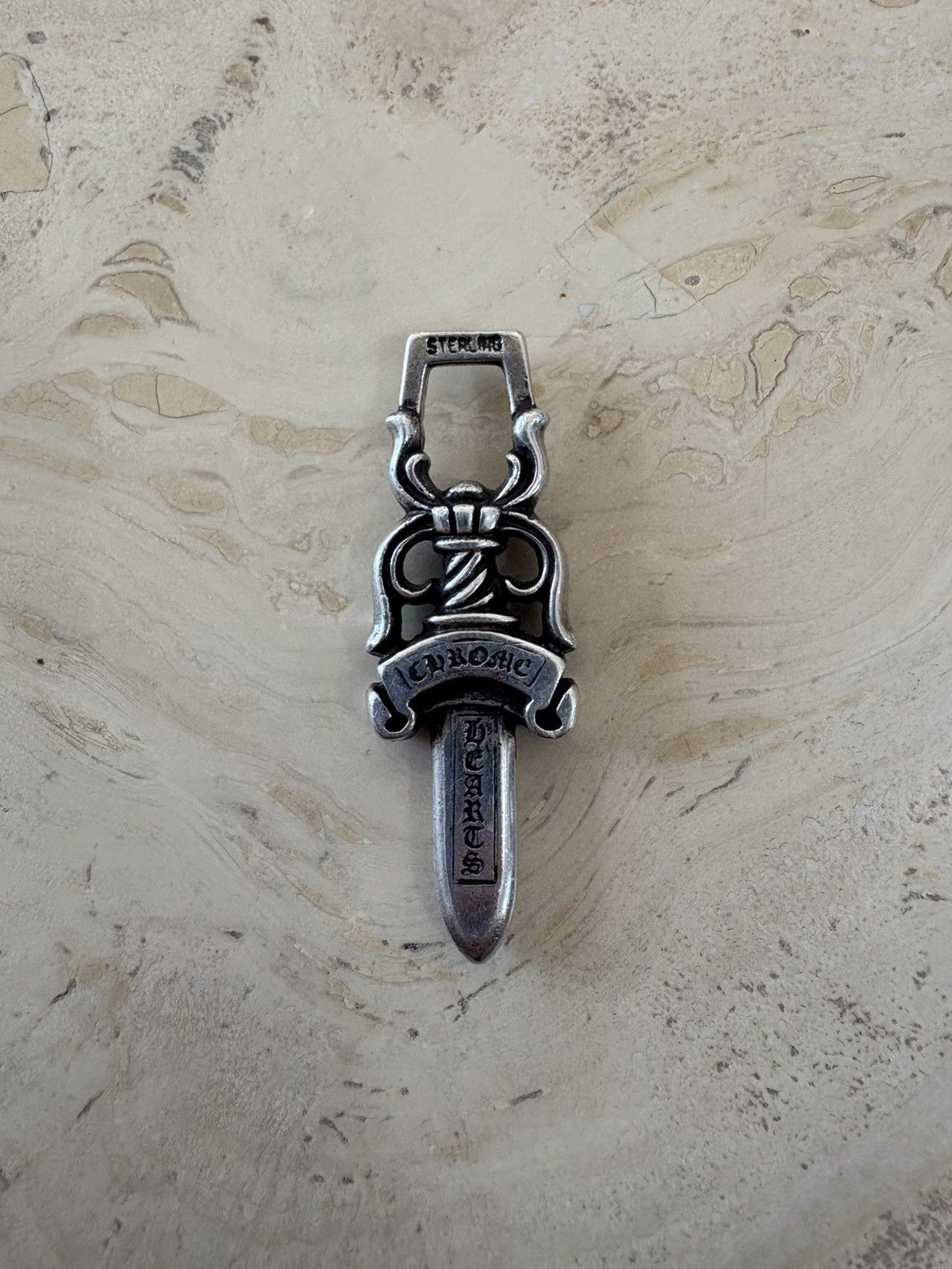 Chrome Hearts Chrome Hearts #10 Dagger Pendant - Large Size ONE SIZE - 2 Thumbnail