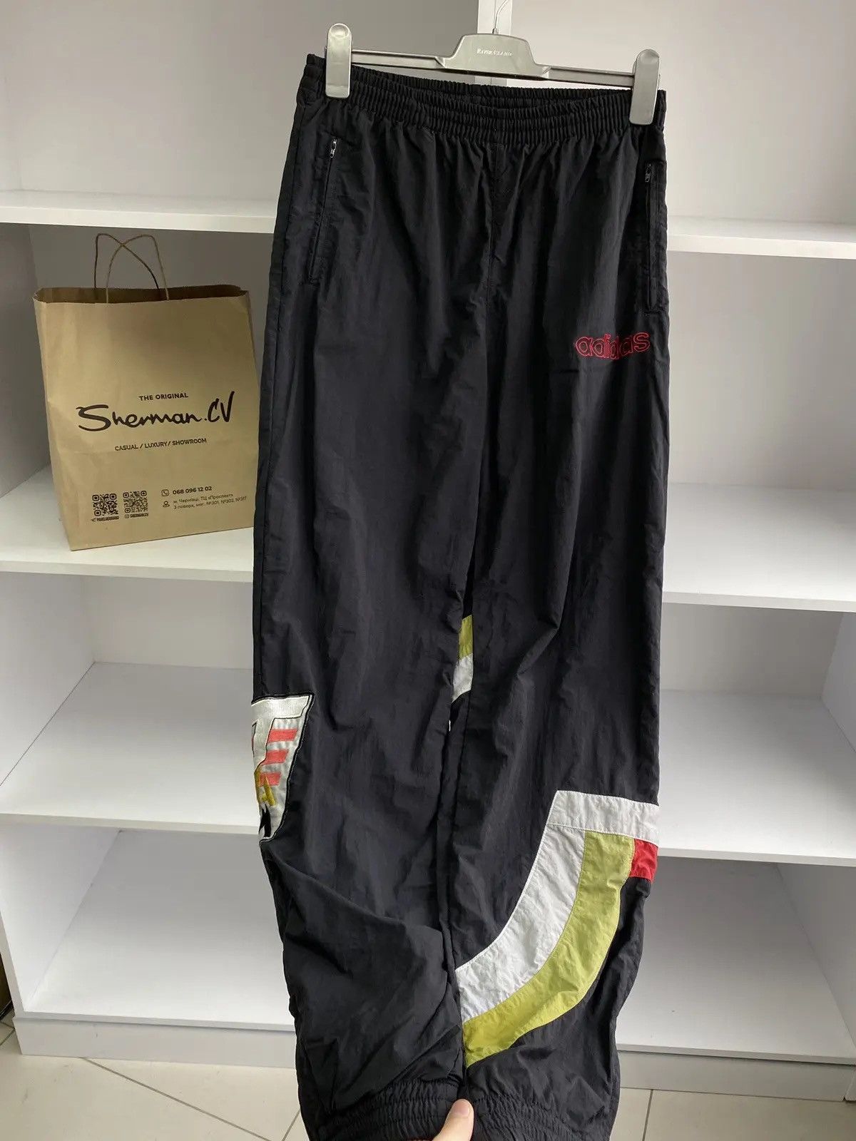 Adidas × Vintage Vintage 90's Adidas Vintage Men's Pants Size US 31 - 6 Thumbnail