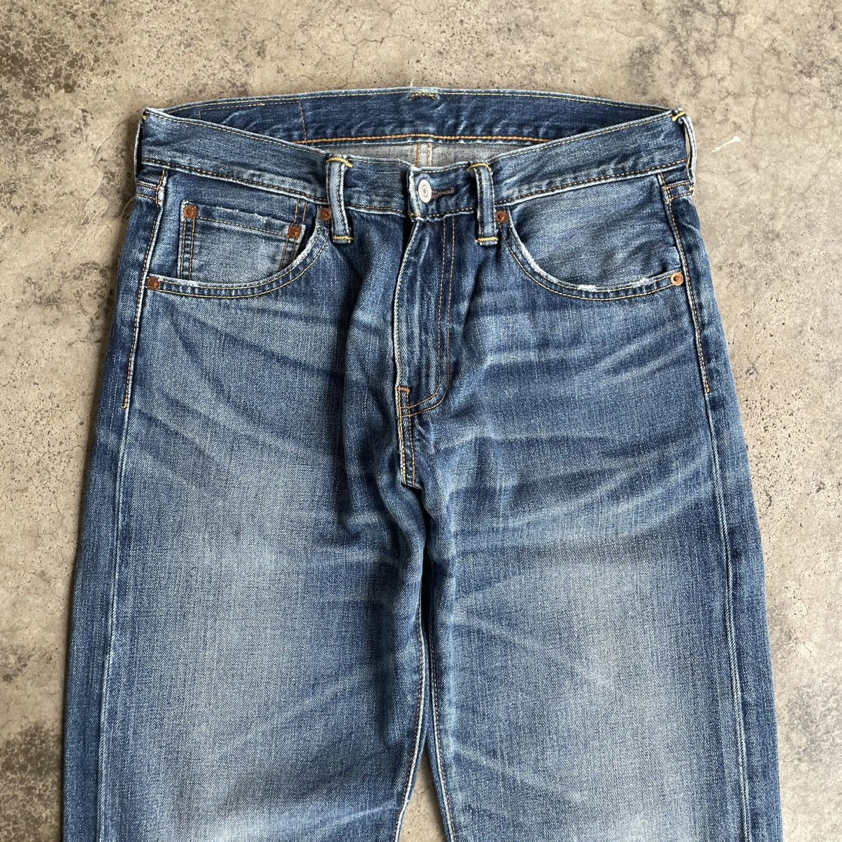 Levi's Vintage Clothing 🔥Vintage Levis 503 Stoned Washed Distress Denim Jeans Size US 31 - 2 Thumbnail