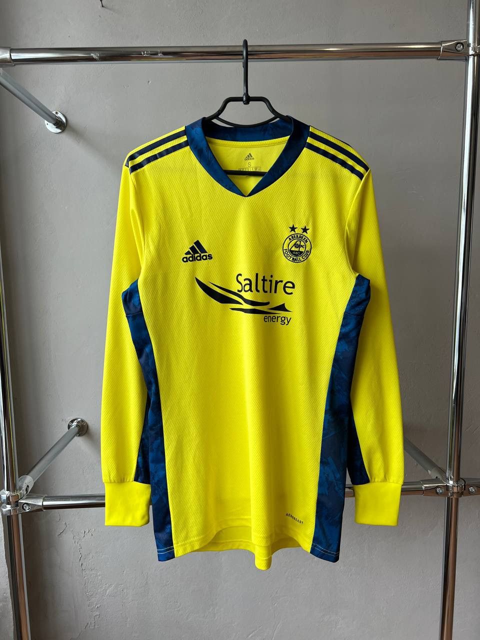 Adidas 2019/20 ABERDEEN FC GK SOCCER JERSEY FOOTBALL SHIRT ADIDAS S Size US S / EU 44-46 / 1 - 3 Thumbnail