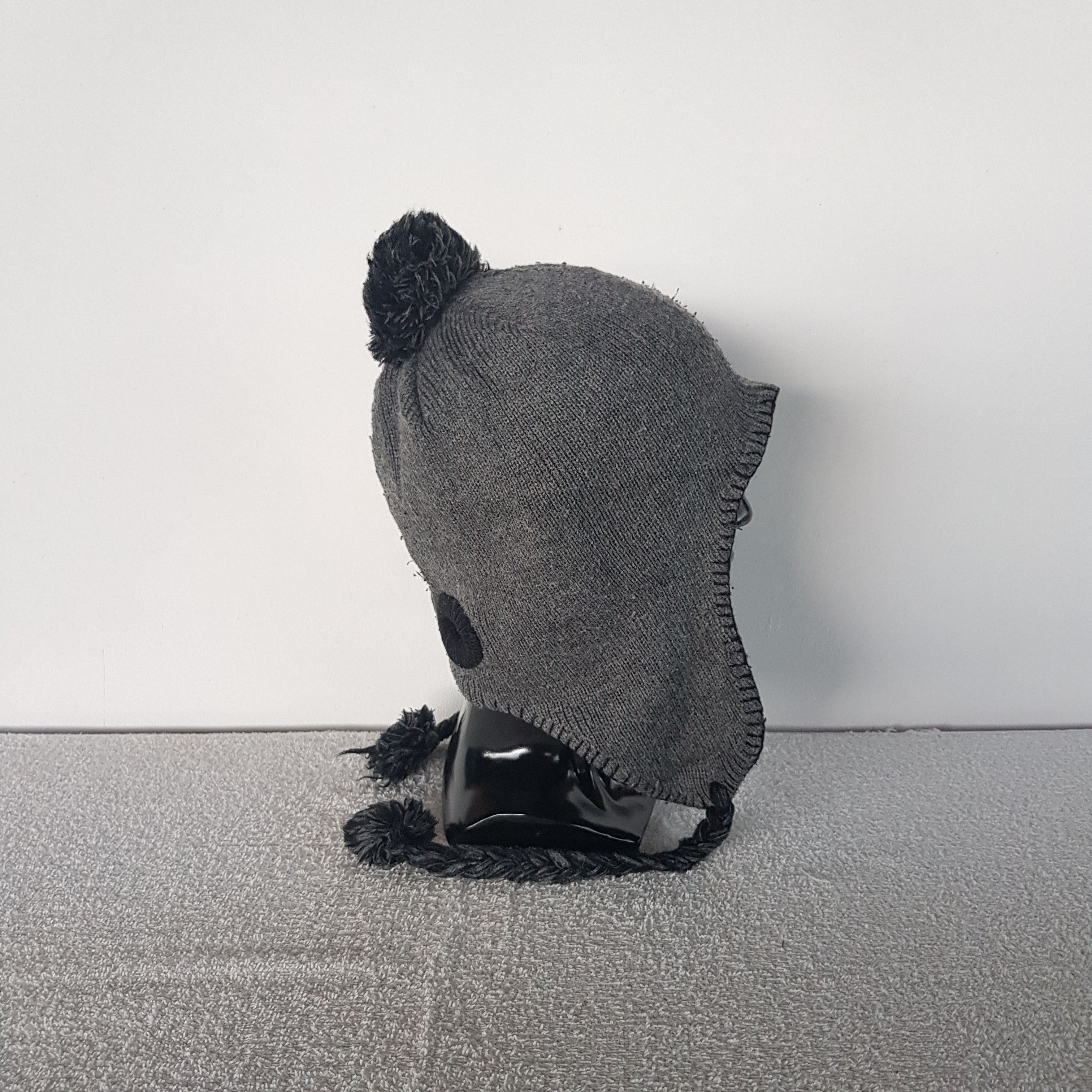 Japanese Brand Vintage Hanes Earflap Beanie Double Side Glass Snow Cap Hats Size ONE SIZE - 3 Thumbnail