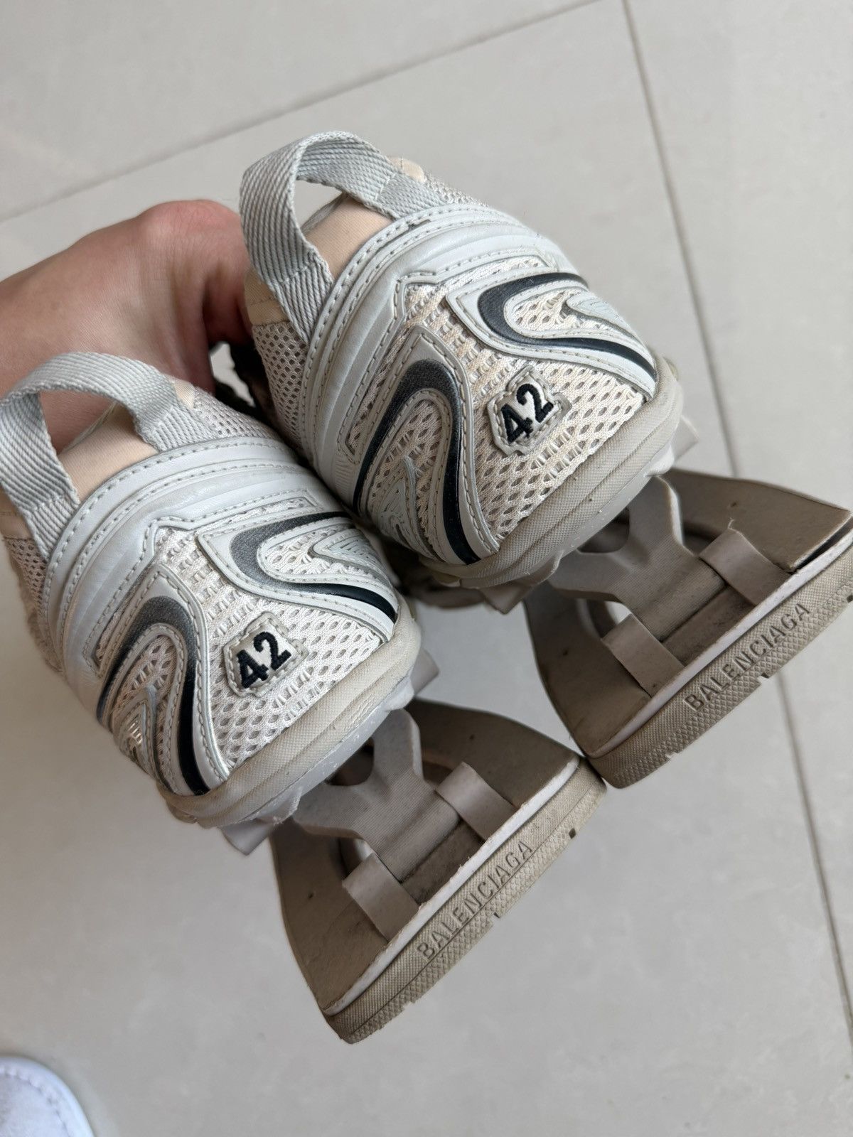 Balenciaga BALENCIAGA X-PANDER SNEAKERS Size US 9 / EU 42 - 6 Thumbnail