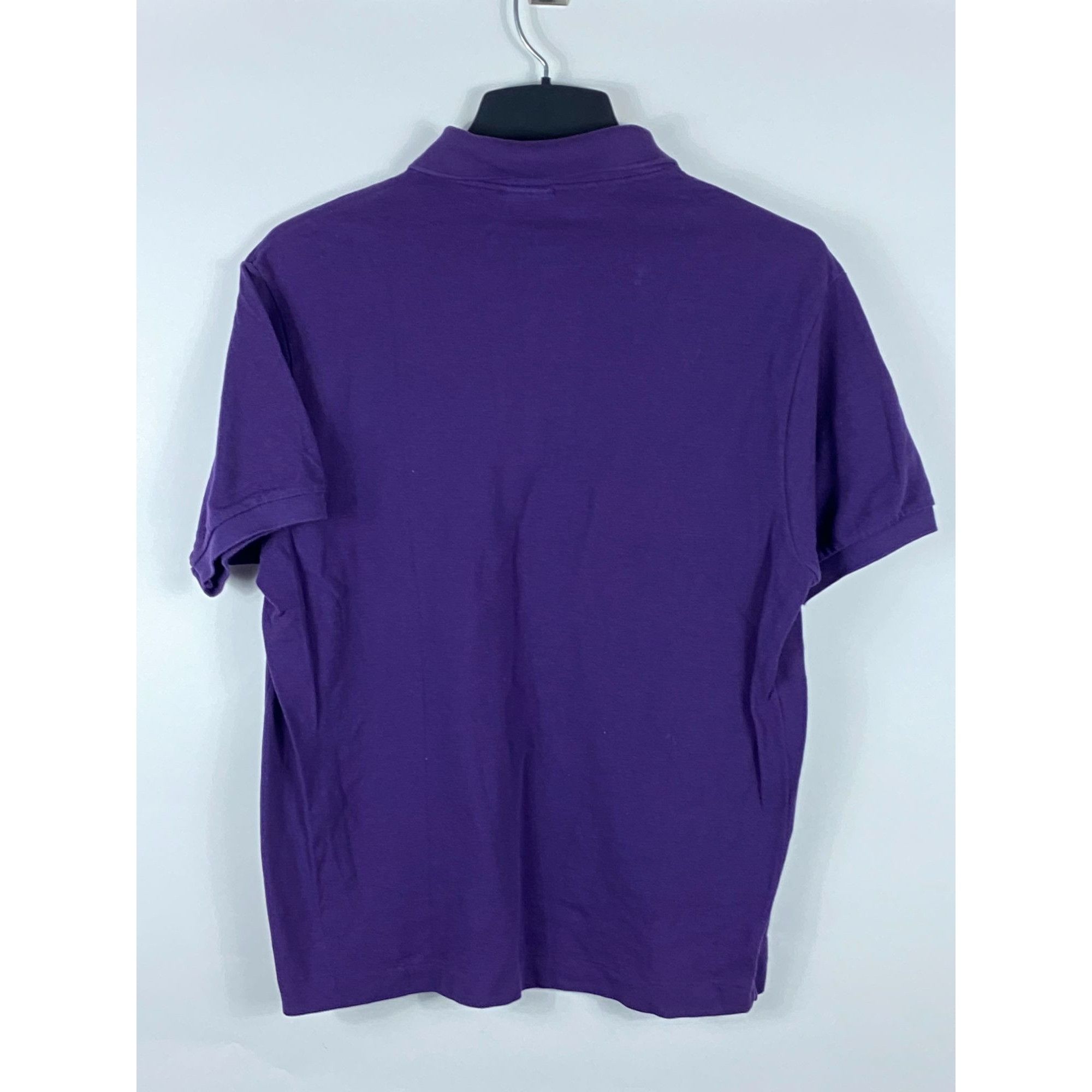 Lacoste Lacoste Logo Patch Polo Shirt Purple Size 5 F78 Size US M / EU 48-50 / 2 - 2 Thumbnail