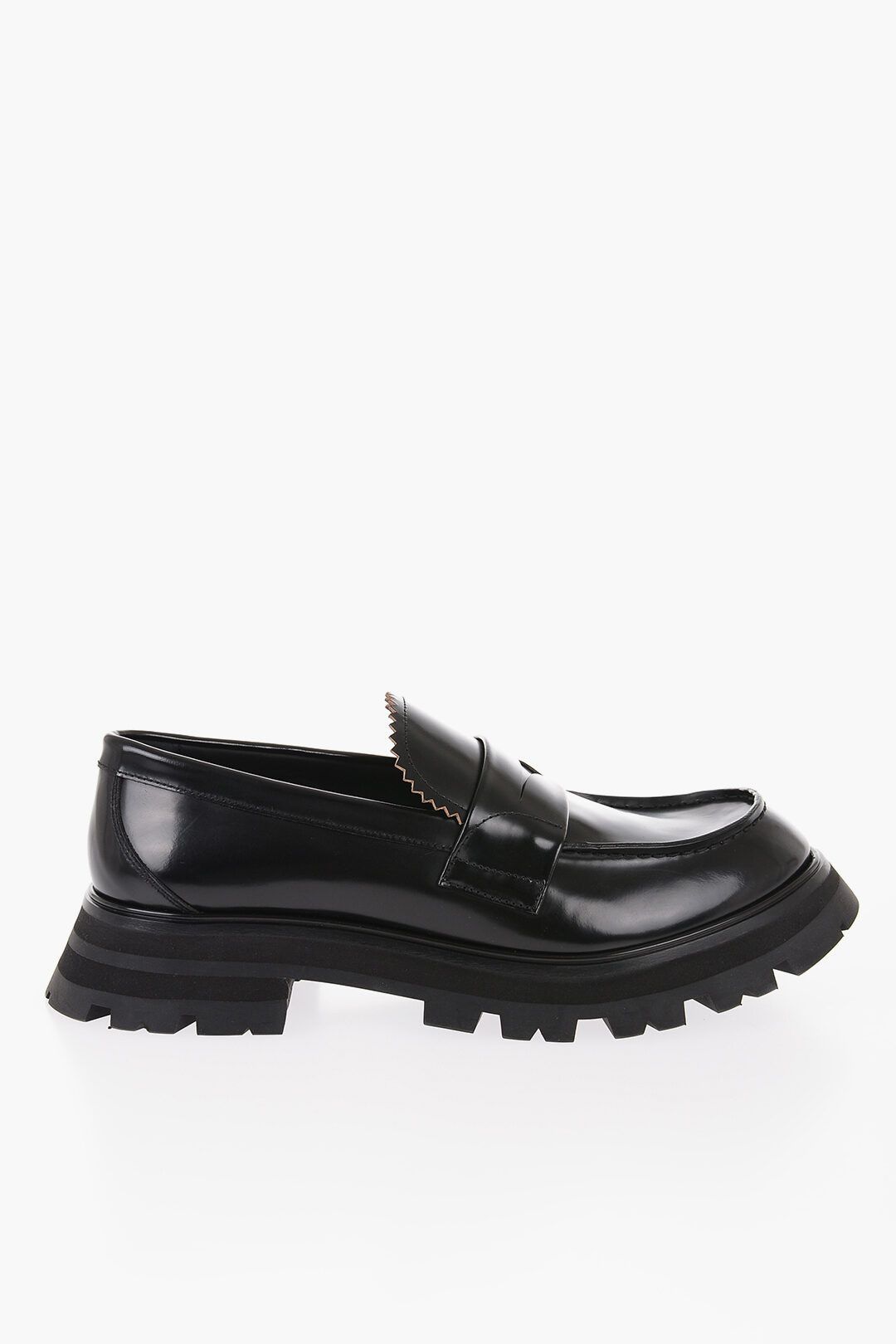 Alexander McQueen o1y1024 Loafers in Black Size US 12 / EU 45 - 2 Thumbnail