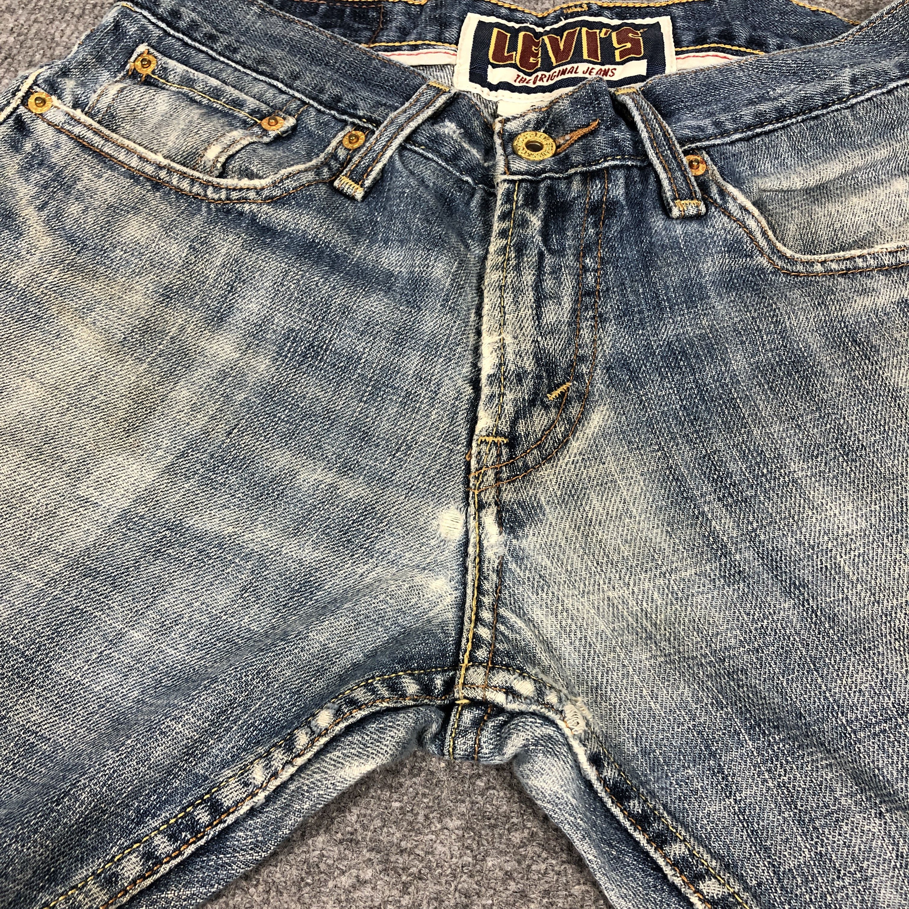 Levi's × Vintage Womens Vintage Levis 514 Jeans Slim Straight L893W Size 30" / US 8 / IT 44 - 3 Thumbnail