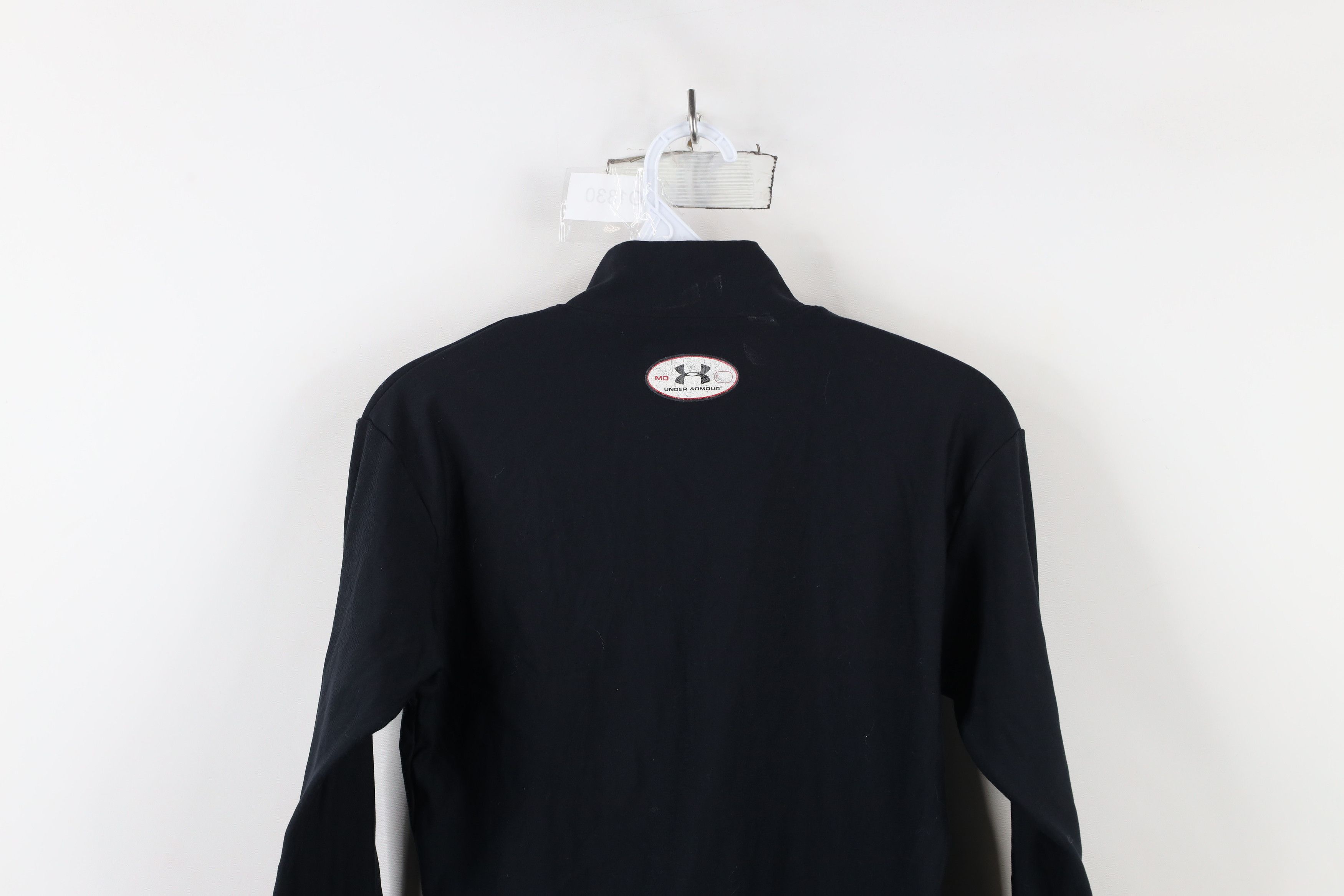 Under Armour × Vintage Under Armour ColdGear Compression Mock Neck T-Shirt Black Size US M / EU 48-50 / 2 - 11 Thumbnail