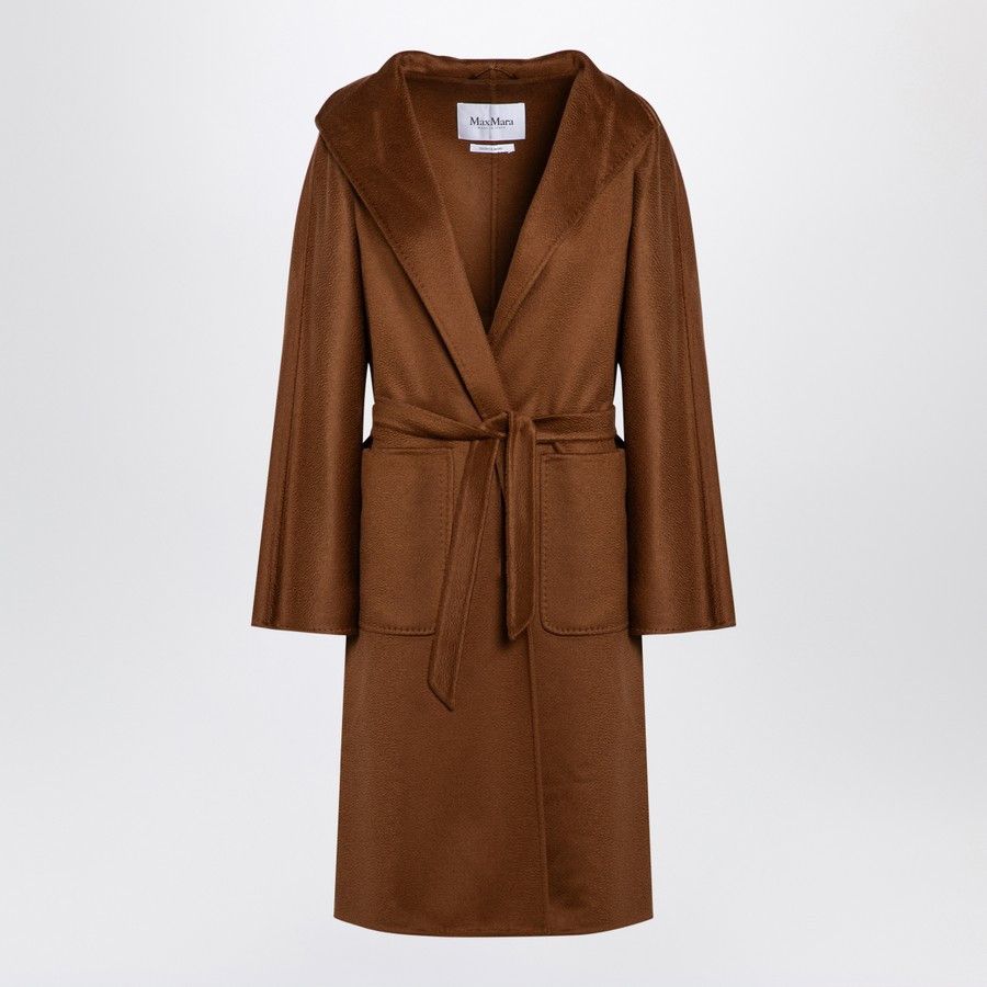 Max Mara o1d2blof0824 Cashmere Coat in Brown Size XS / US 0-2 / IT 36-38 - 1 Thumbnail