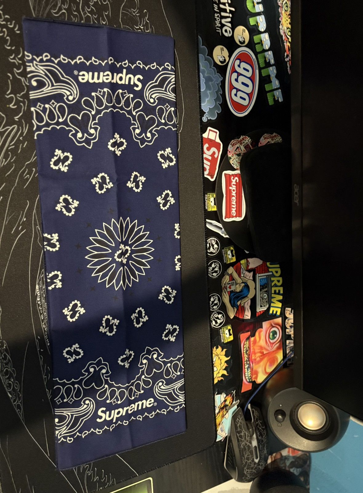 小物 Supreme / Hav-A-Hank Bandanas Supreme x Hav-A-Hank Bandanas 2 Red And Blue Fast Free