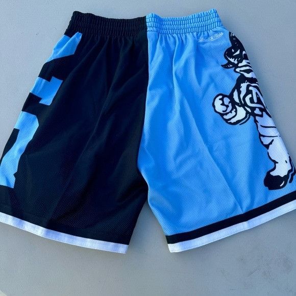 Designer × Mitchell & Ness NWT MITCHELL & NESS NCAA BIG FACE FASHION SHORT 5.0 SZ M Size US 30 / EU 46 - 8 Thumbnail