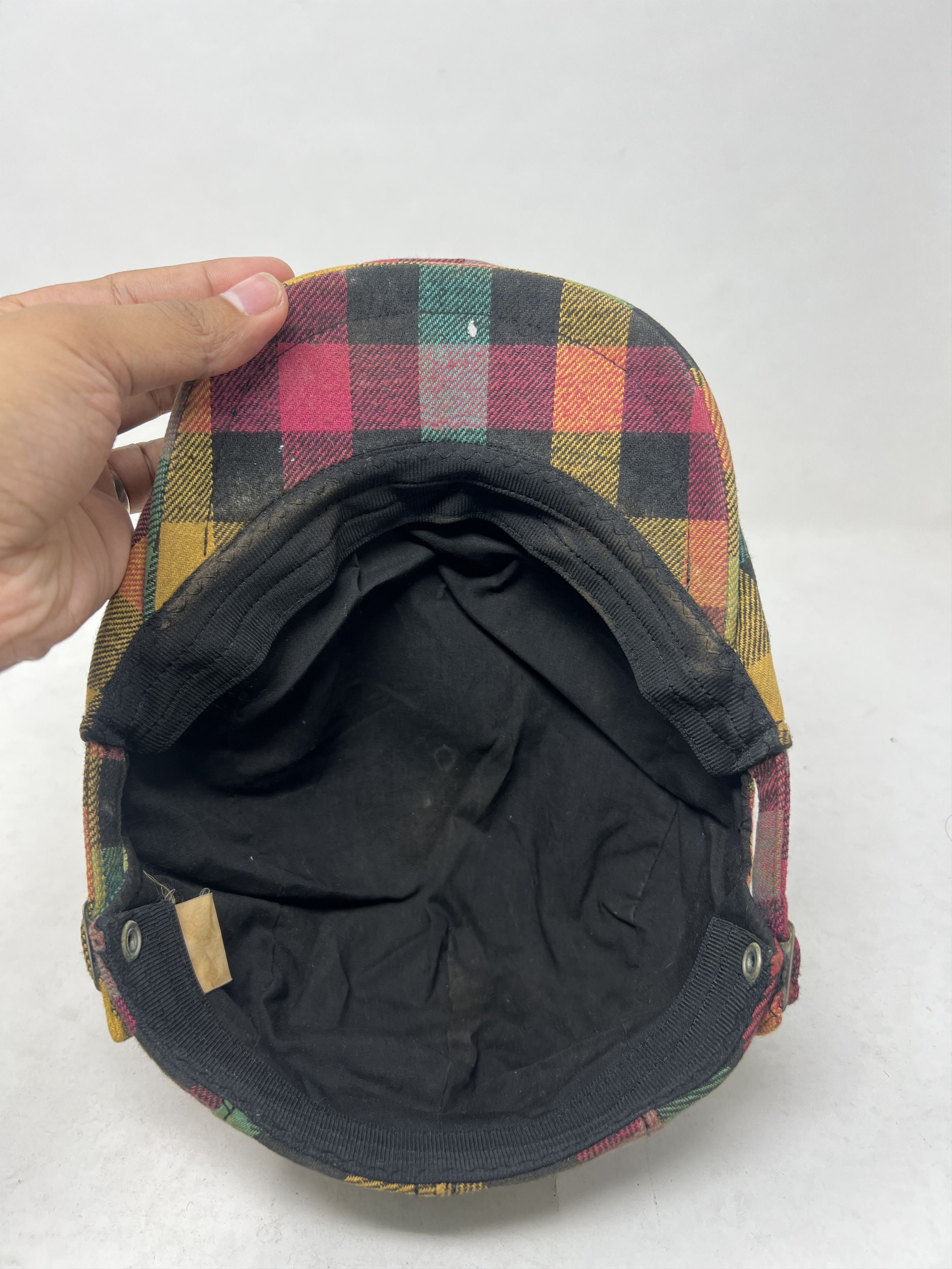 Retrofit Classic Plaid Longshoreman Colored Flat Beretta Hat Size ONE SIZE - 7 Thumbnail