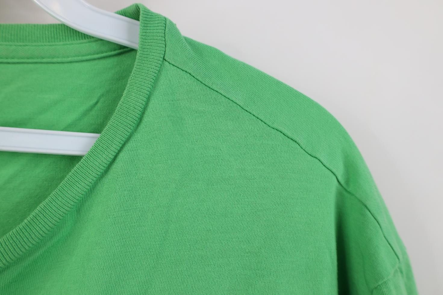 Polo Ralph Lauren Vintage Y2K Ralph Lauren Cotton Pocket T-Shirt Lime Green Size US M / EU 48-50 / 2 - 6 Thumbnail