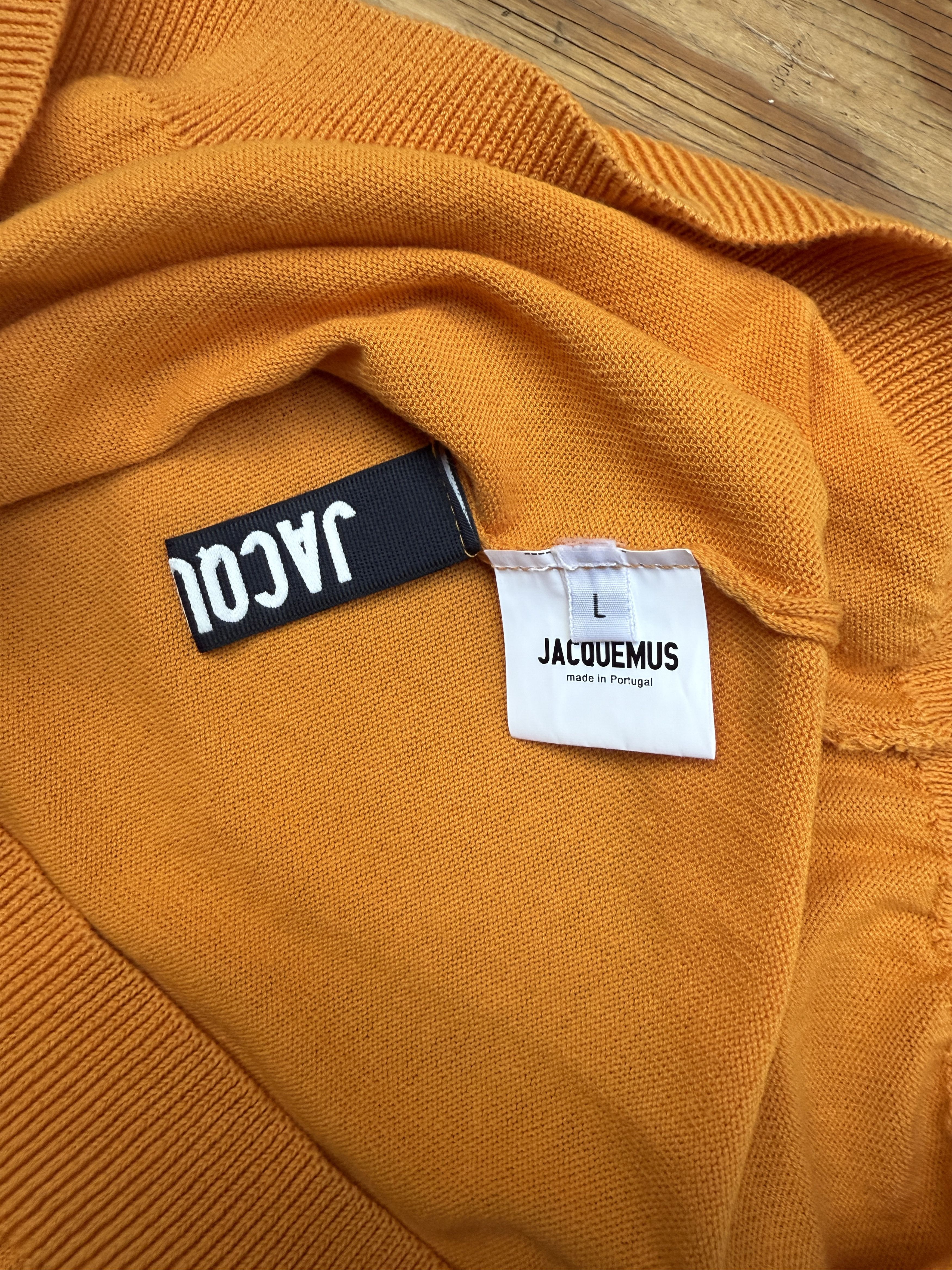 Jacquemus Knitted cycling style shirt Size US L / EU 52-54 / 3 - 2 Thumbnail