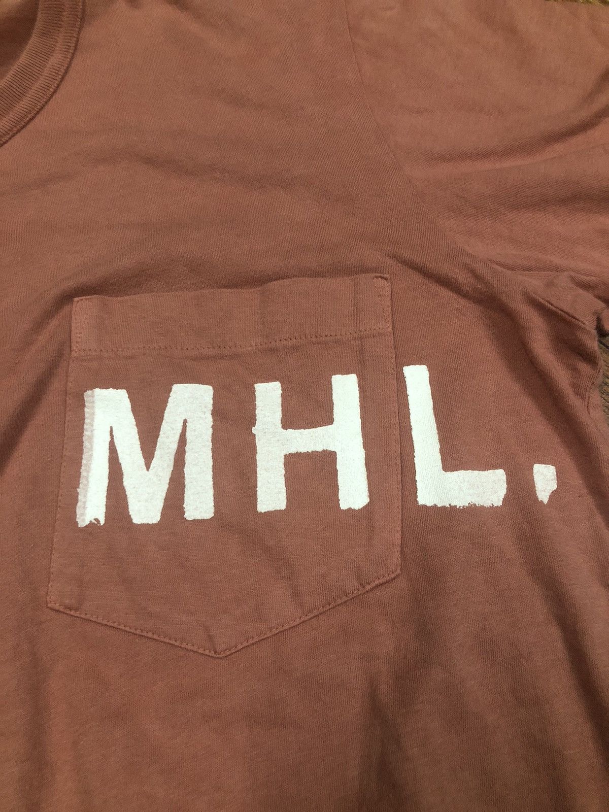 Designer × Margaret Howell × Vintage Vintage Margaret Howell MHL Pocket Tee Shirt Size US M / EU 48-50 / 2 - 11 Thumbnail
