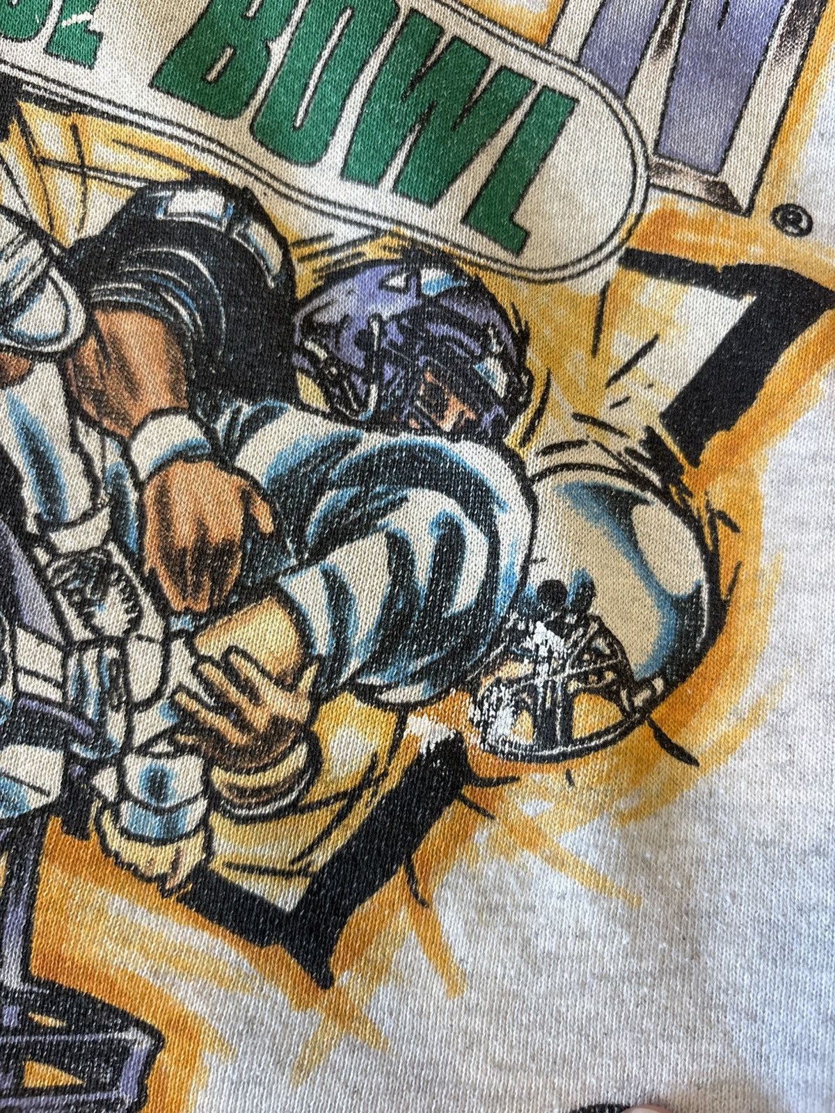 NFL Vintage 1997 Northwestern Rose Bowl Sweatshirt Size US XL / EU 56 / 4 - 16 Thumbnail