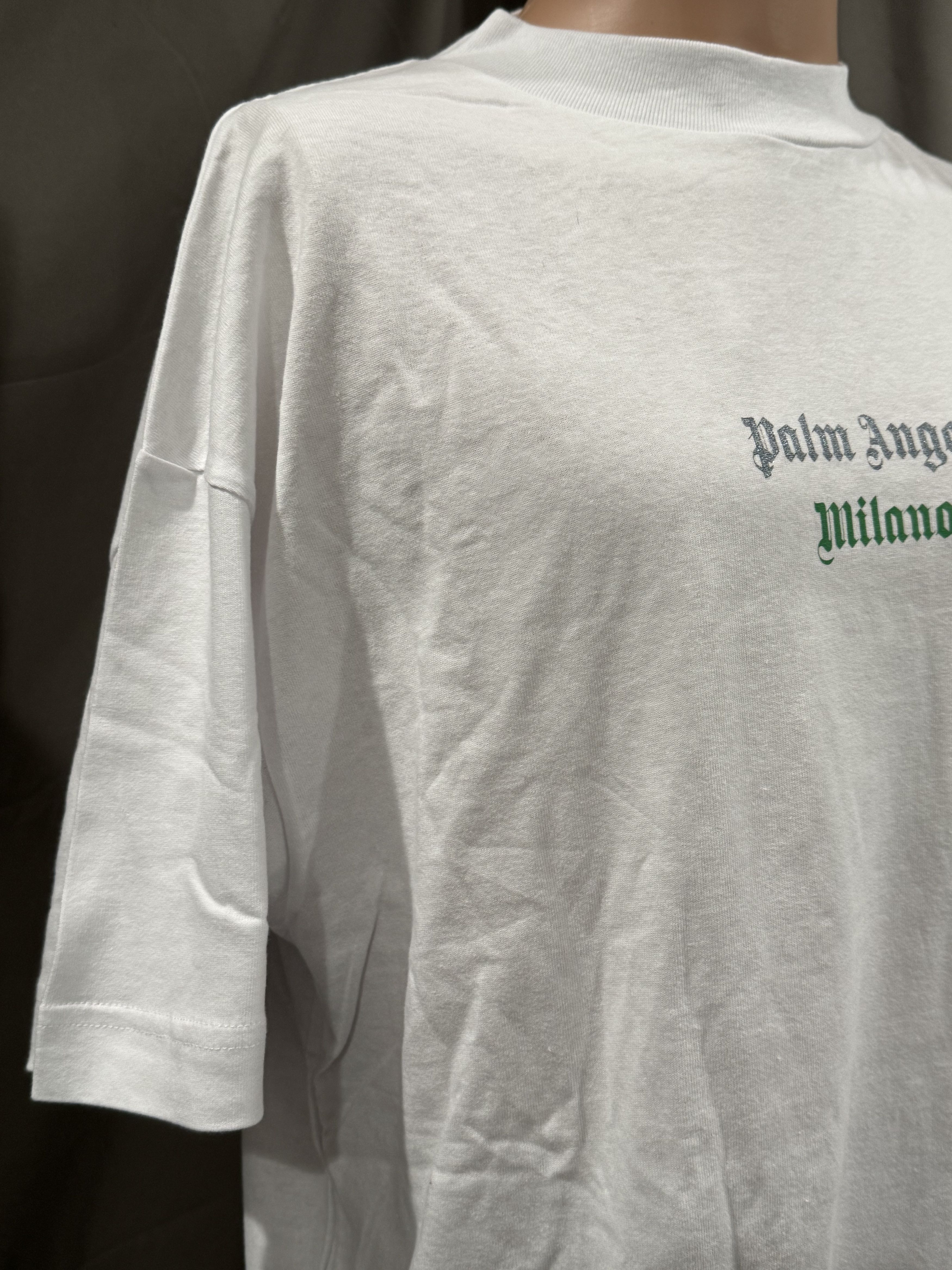 Palm Angels Palm Angels Milano Snake Tree White T-shirt Size Medium Size US M / EU 48-50 / 2 - 2 Thumbnail