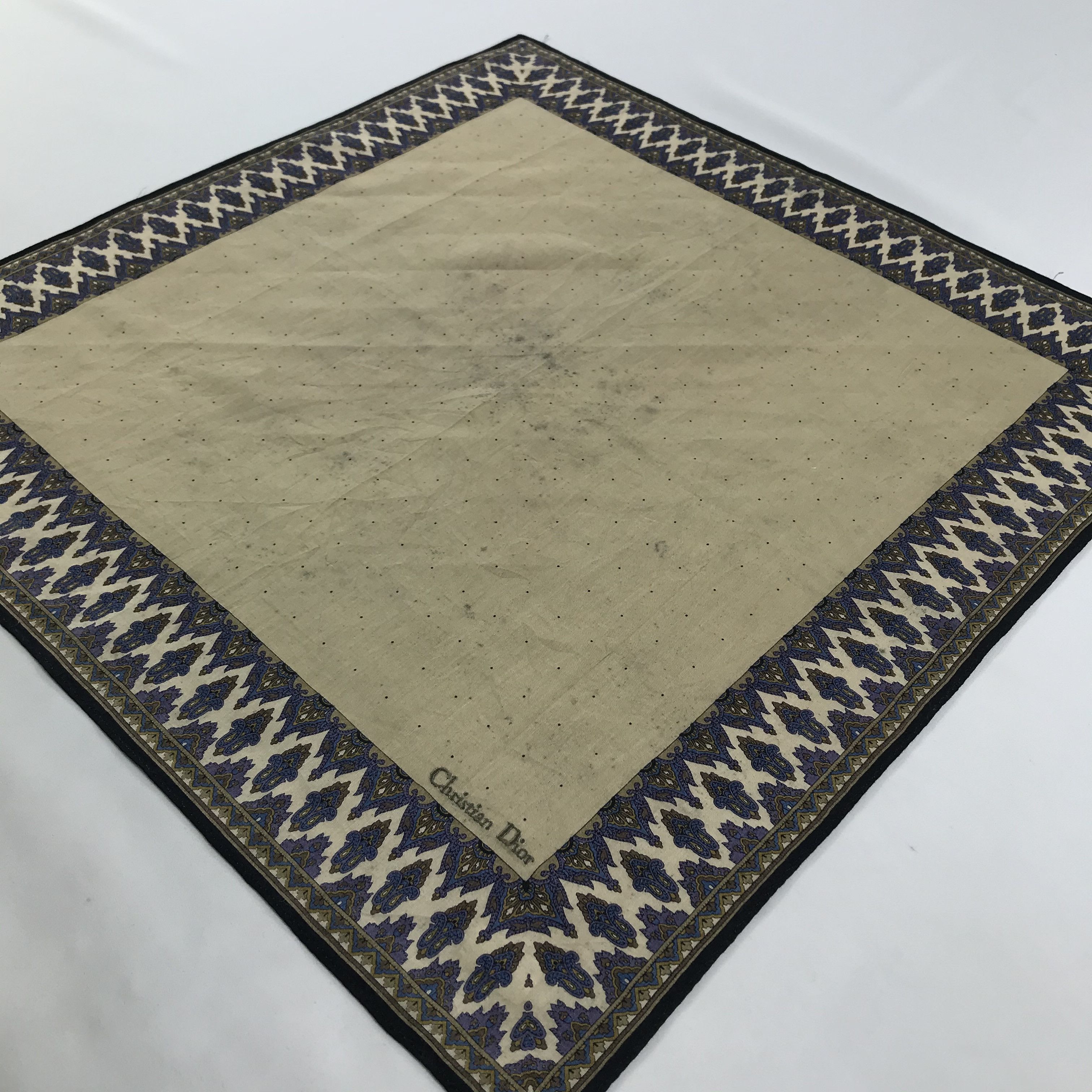 Vintage Christian Dior Neckerchief / Bandana / Handkerchief Size ONE SIZE - 4 Thumbnail