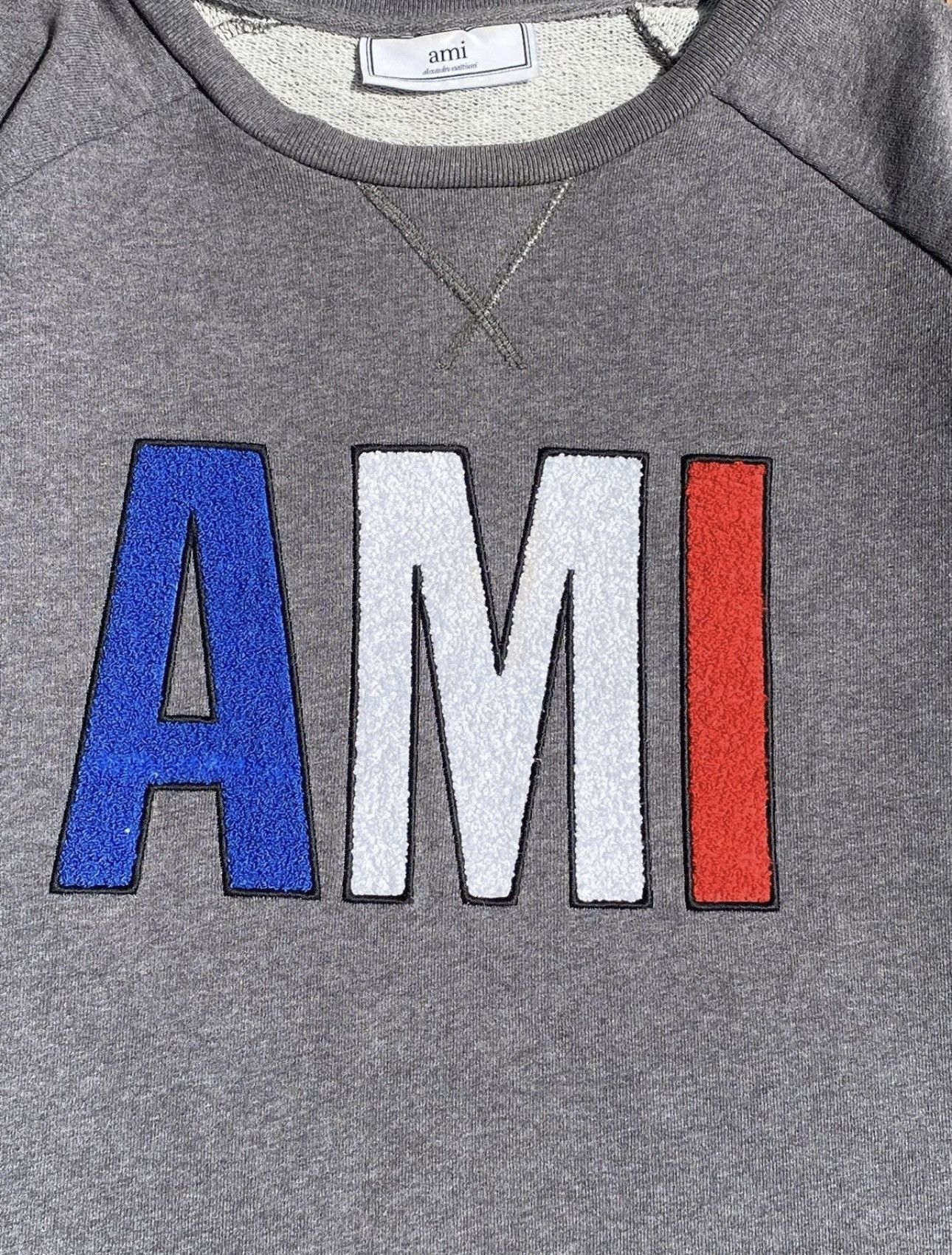 AMI AMI Paris Big logo crewneck Size US M / EU 48-50 / 2 - 3 Thumbnail