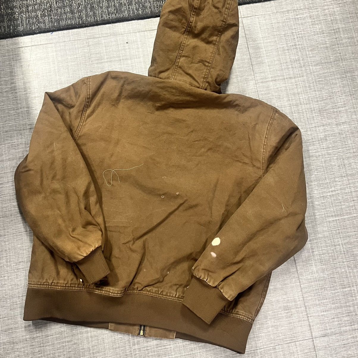 Carhartt × Dickies × Vintage VTG Dickies Carhartt Style Hooded Jacket Size US XL / EU 56 / 4 - 5 Thumbnail