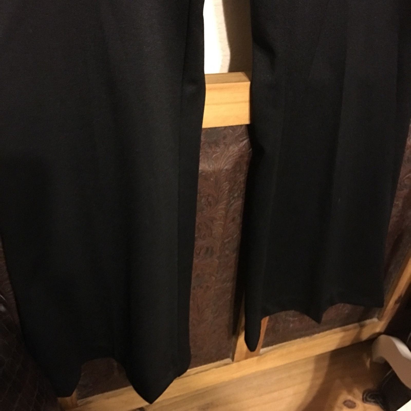 Other Exact Change black stretch slacks NWT 11/12 Size 34" / US 12 / IT 48 - 3 Thumbnail