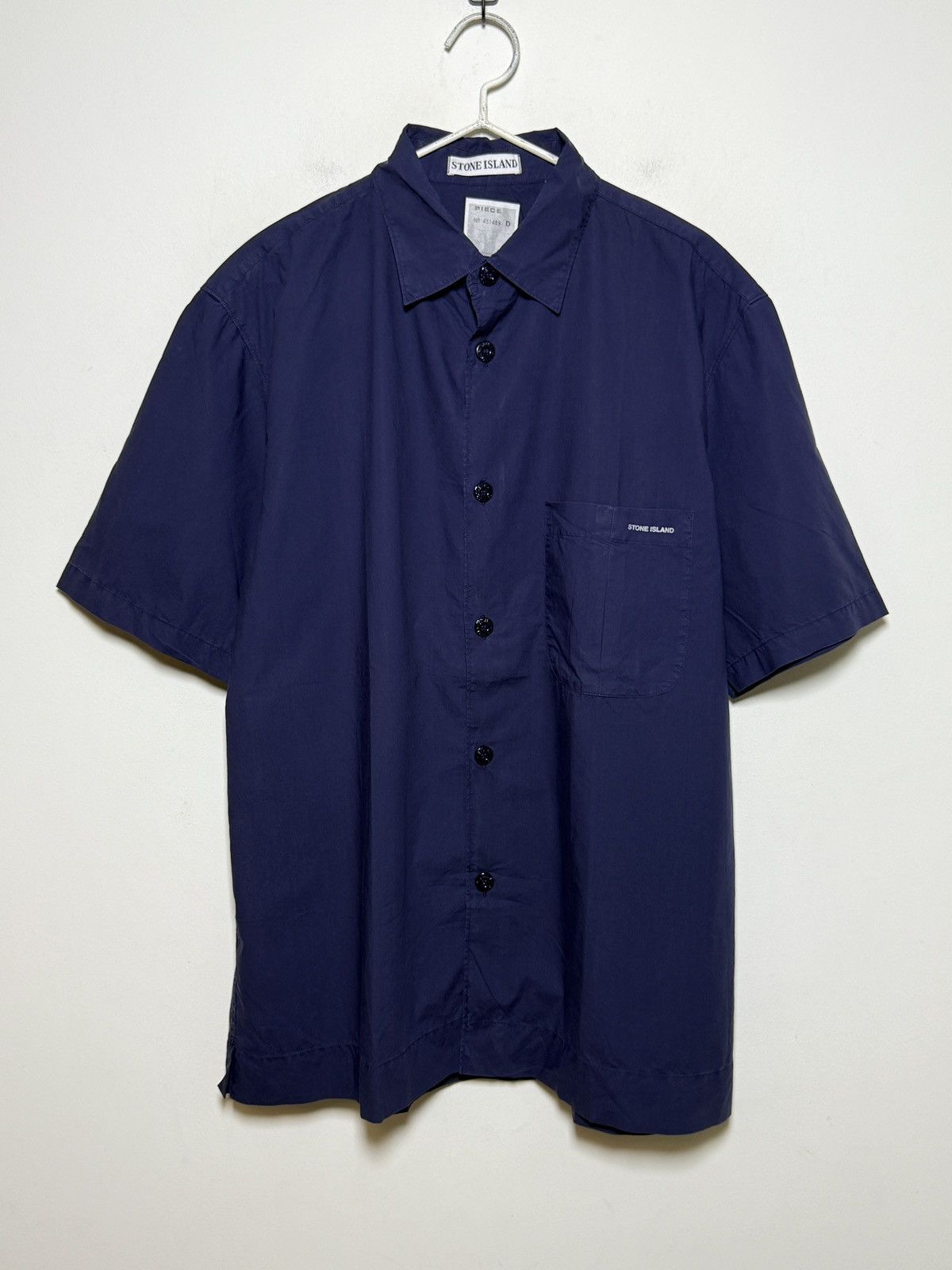 Stone Island Stone Island Short Sleeve Shirt deadstock Size US XL / EU 56 / 4 - 1 Thumbnail