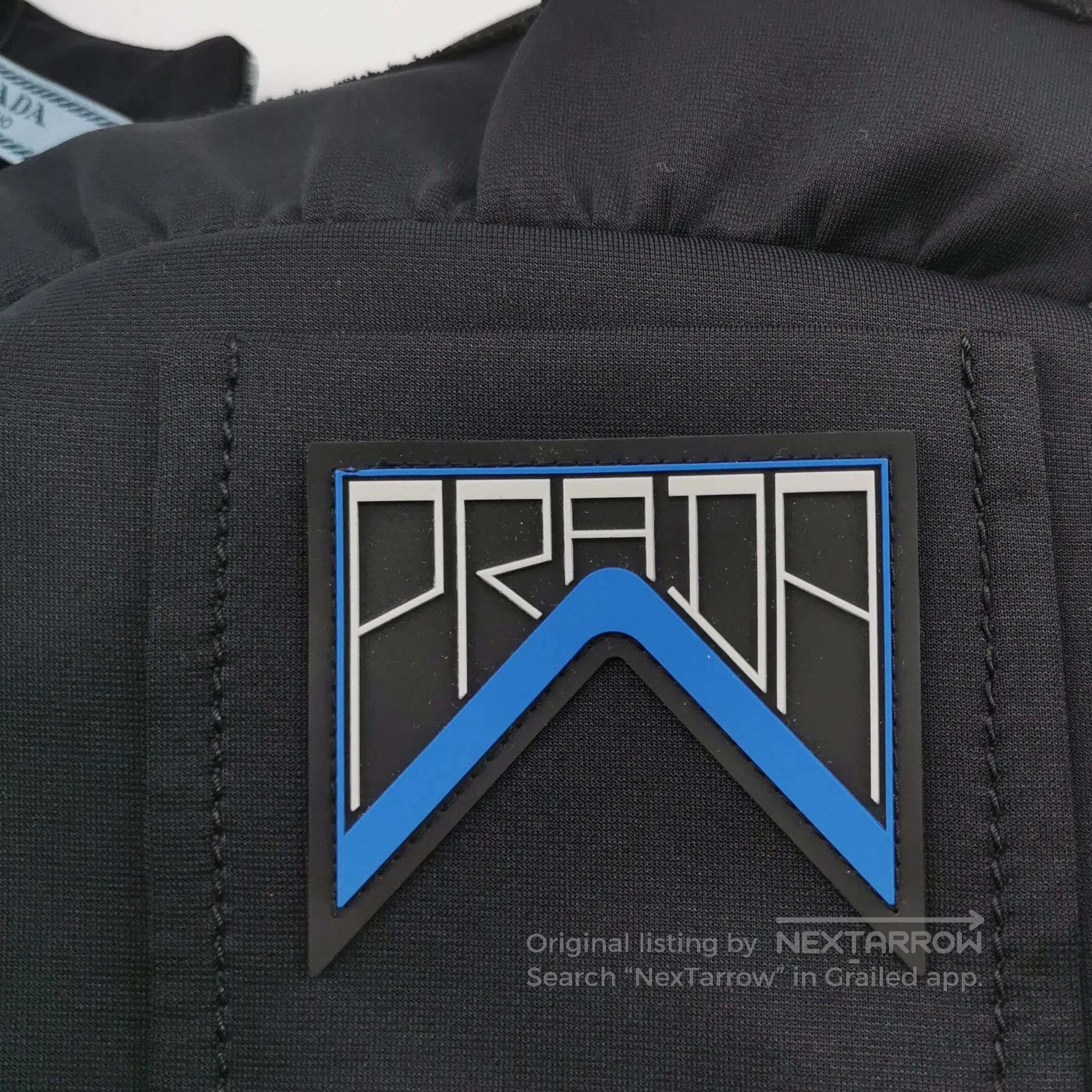 Prada Prada Logo Ruffled Black T. Size M / US 6-8 / IT 42-44 - 3 Thumbnail