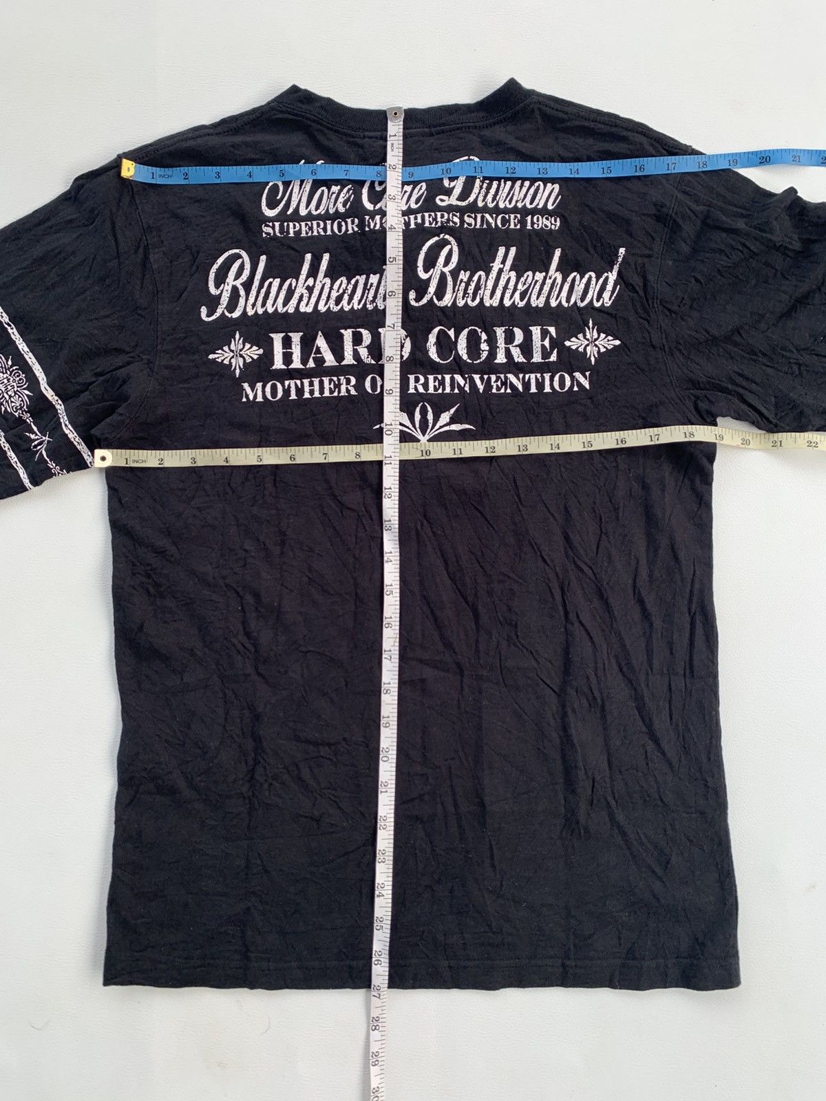 Le Grande Bleu (L.G.B.) Hard Core Style Gothic Poem Long Sleeve Ifsixwas Style Size US L / EU 52-54 / 3 - 11 Thumbnail